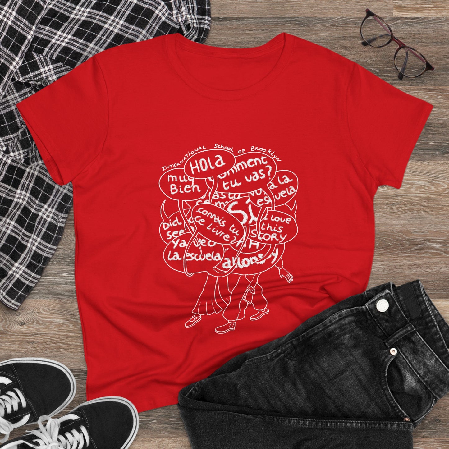 Long Walk Women's Midweight Cotton Tee