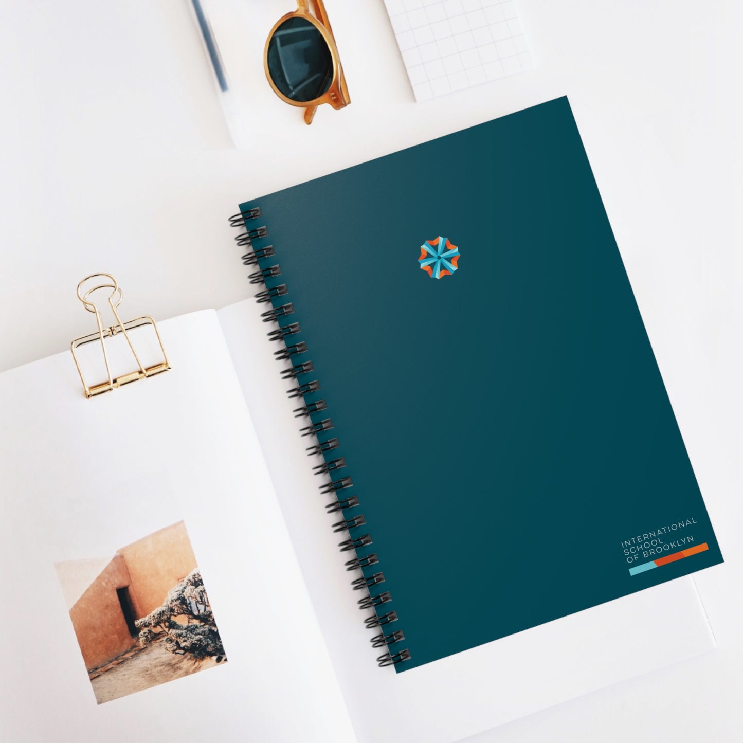 ISB Spiral Notebook - Ruled Line (Teal)