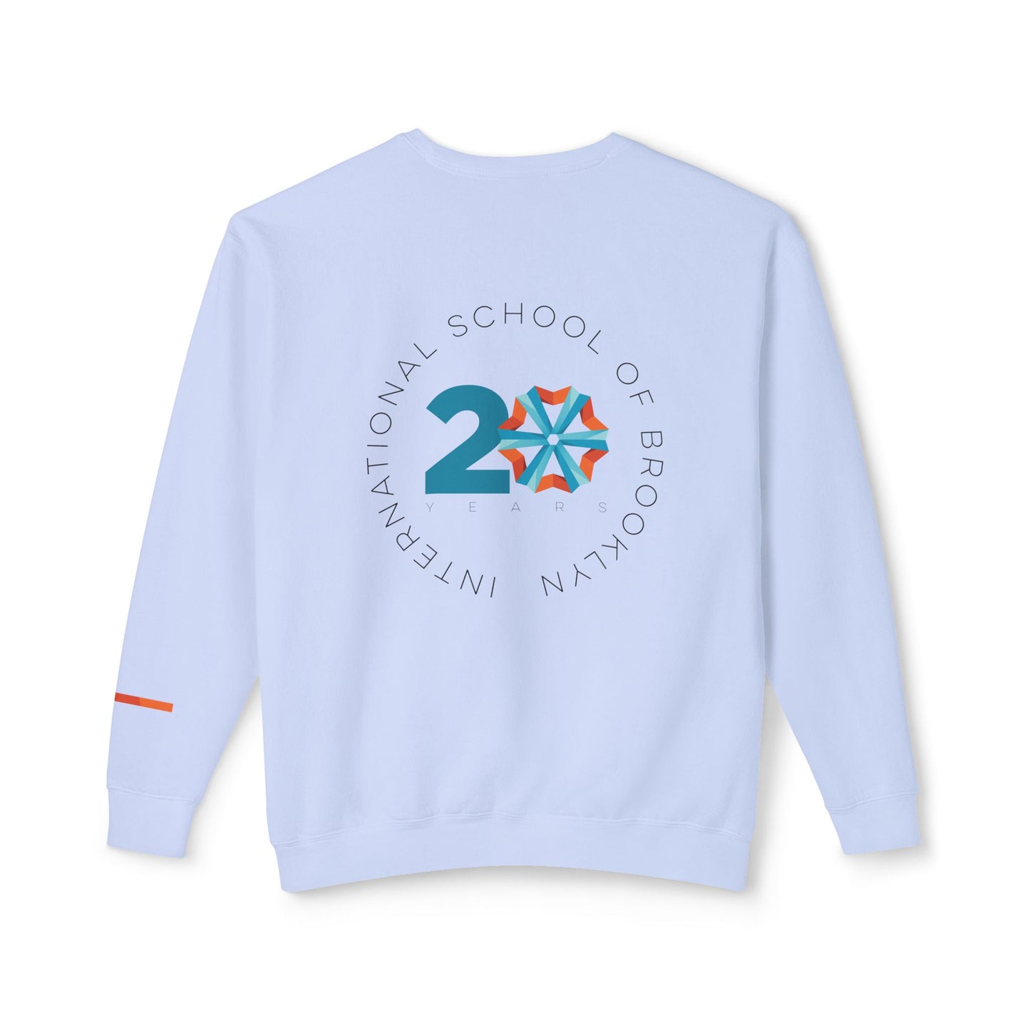 ISB 20th Celebration Unisex Lightweight Crewneck Sweatshirt