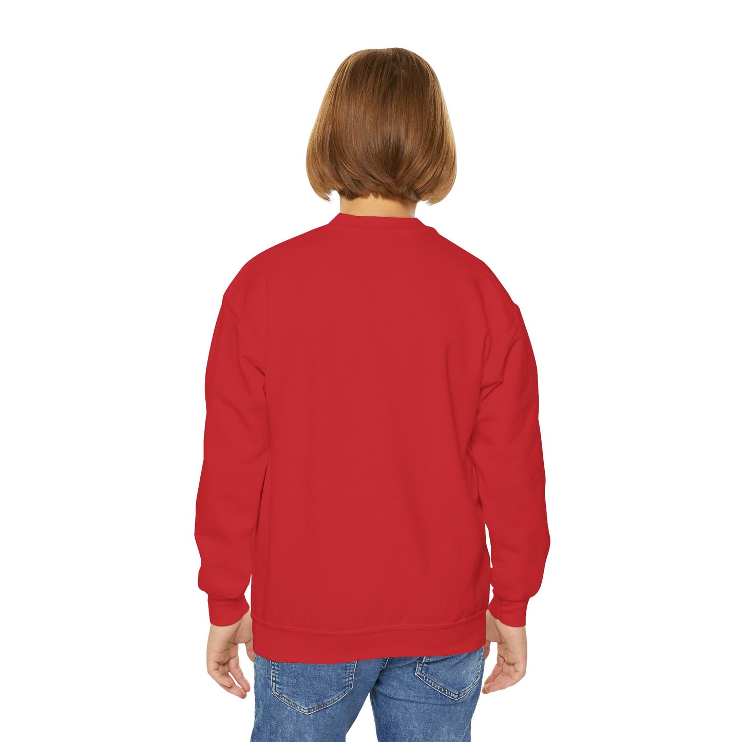 'International School of Brooklyn, New York' Logo — Youth Crewneck Sweatshirt