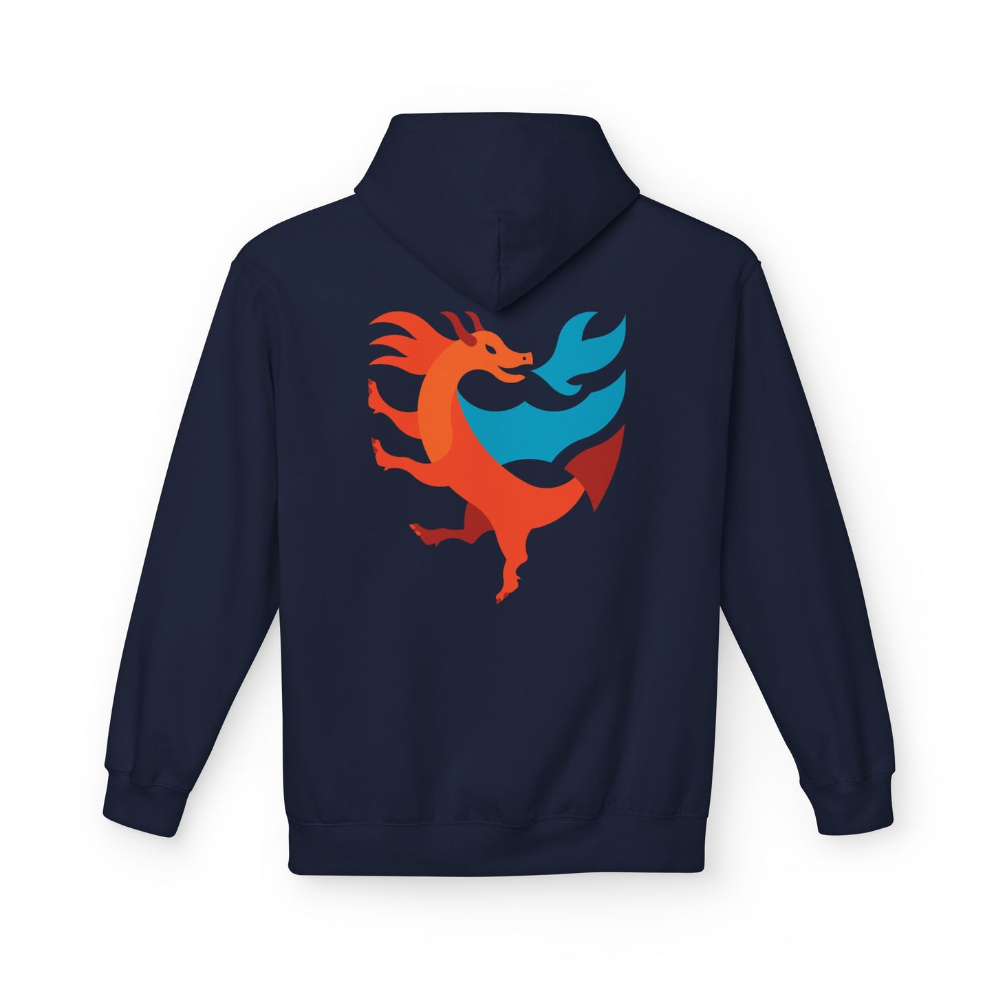 Dragon Emblem Hoodie — Bold Dragon Graphic Sweatshirt