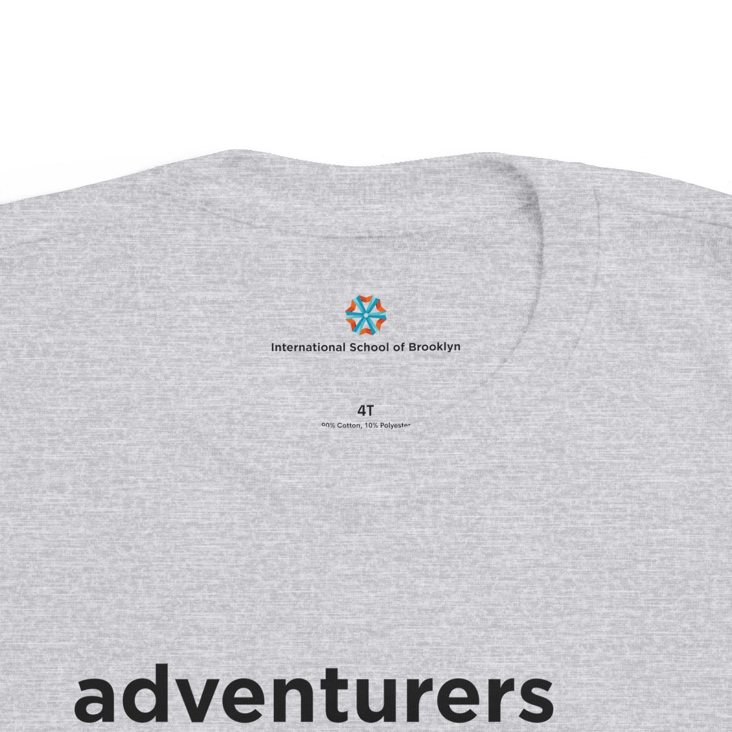 ISB Mission Toddler's Fine Jersey Tee (Black Lettering)