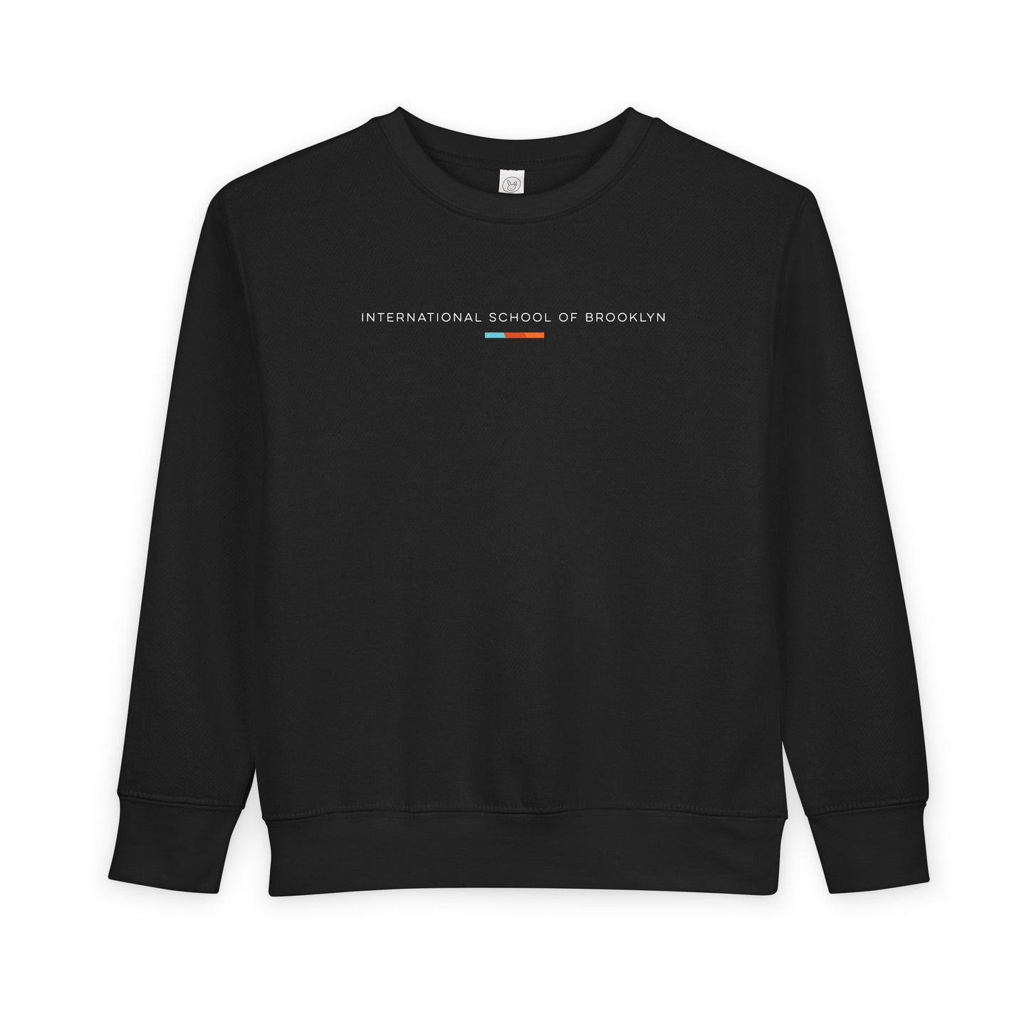 International School of Brooklyn Toddler Sweatshirt (White Lettering)