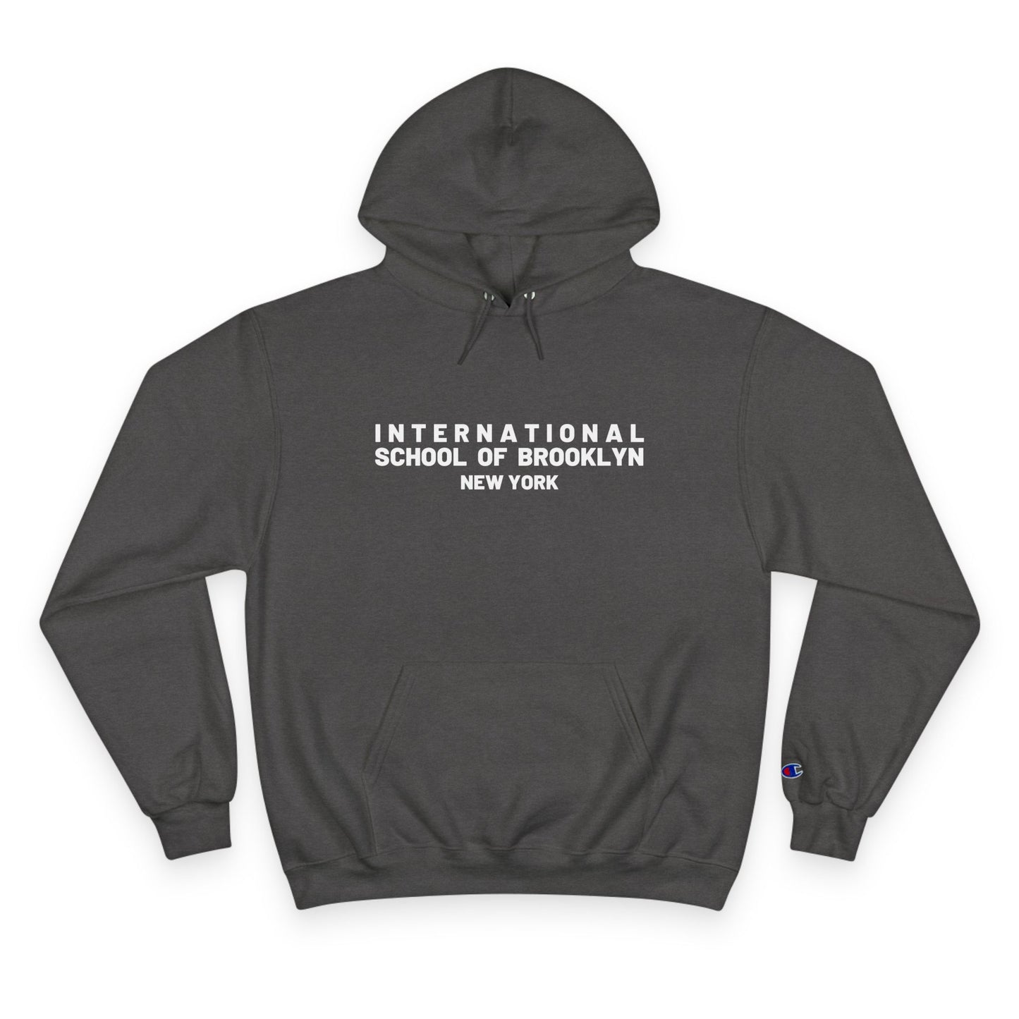 International School of Brooklyn Hoodie — New York Champion-Style Pullover