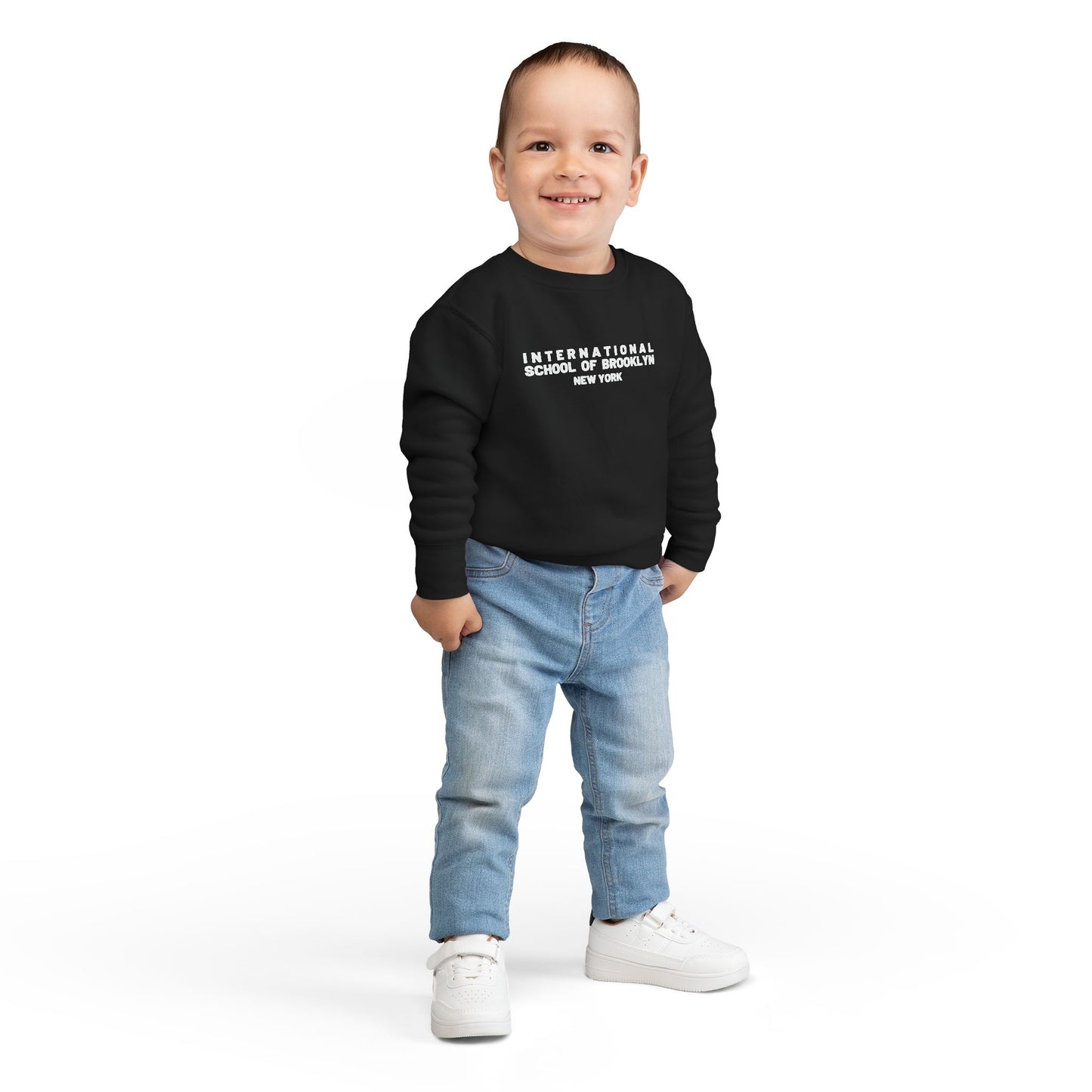 International School of Brooklyn New York Kids Crewneck — Toddler Sweatshirt