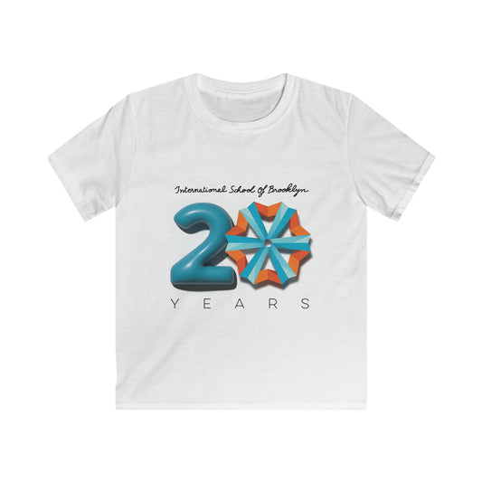 Kids Softstyle Tee - Celebrate 20 Years of International School of Brooklyn