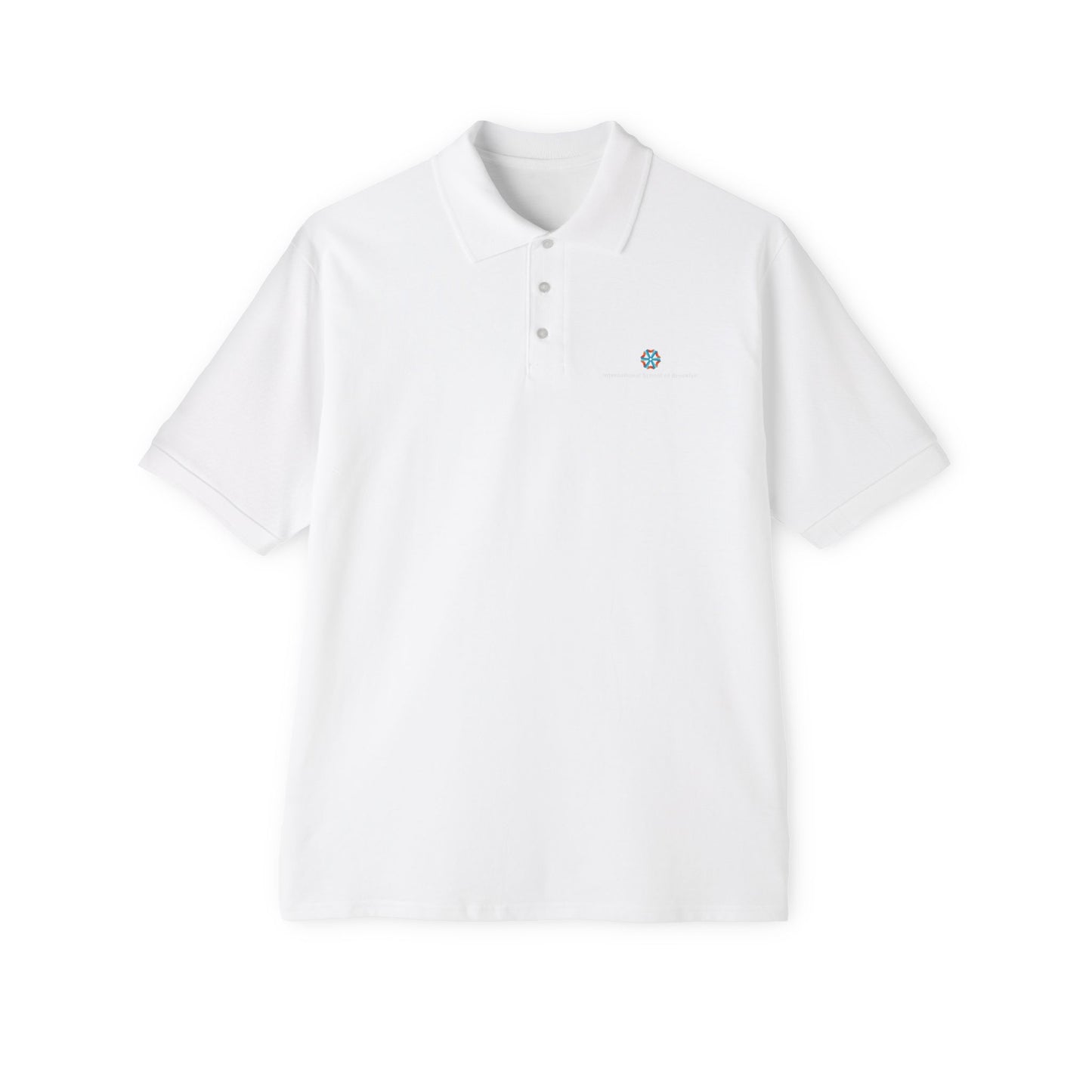 ISB Piqué Polo (White Lettering)