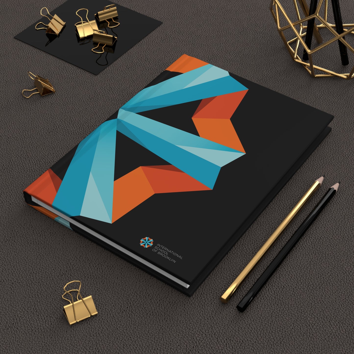 ISB Hardcover Journal Matte in Black