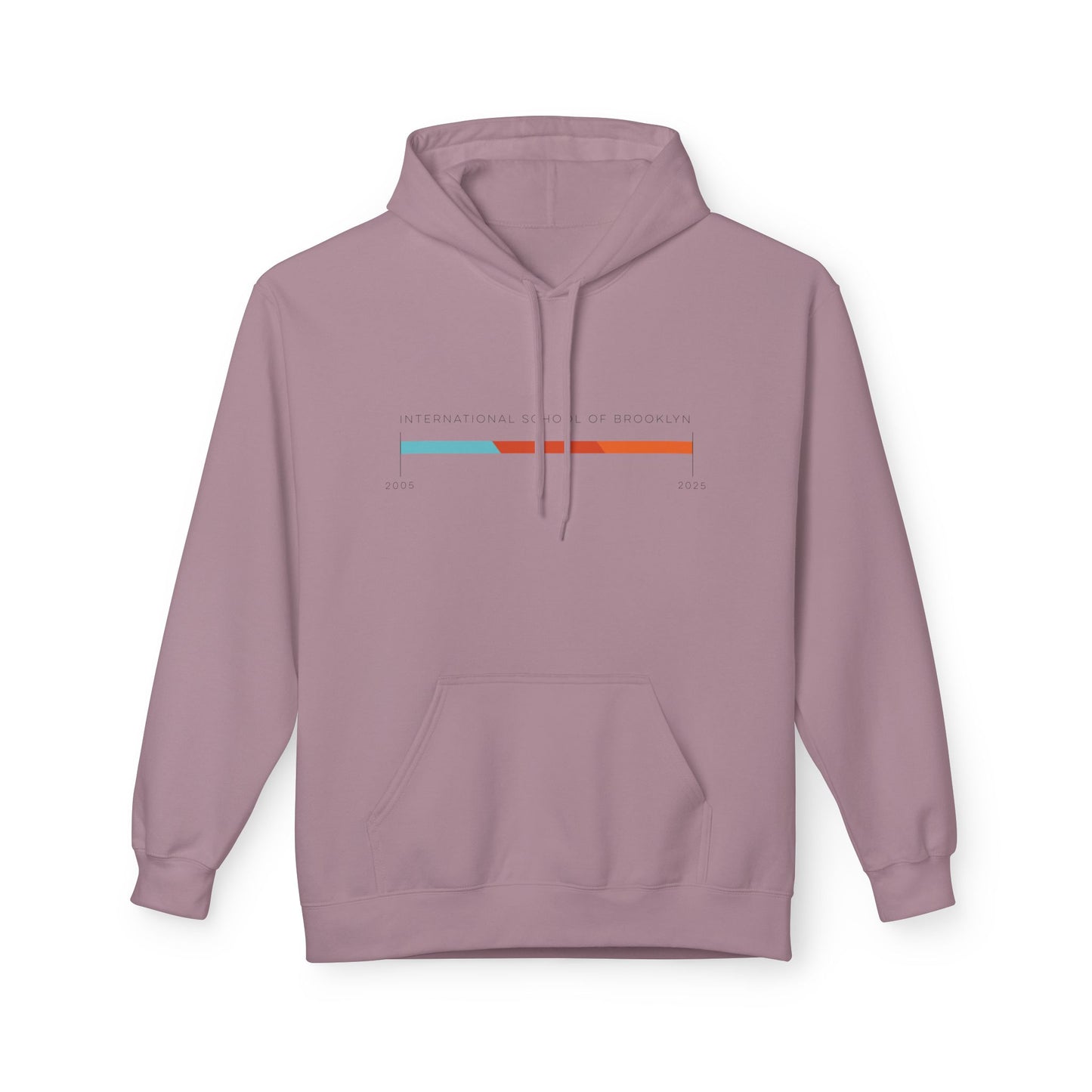 International School of Brooklyn 20th Anniversary Timeline Hoodie