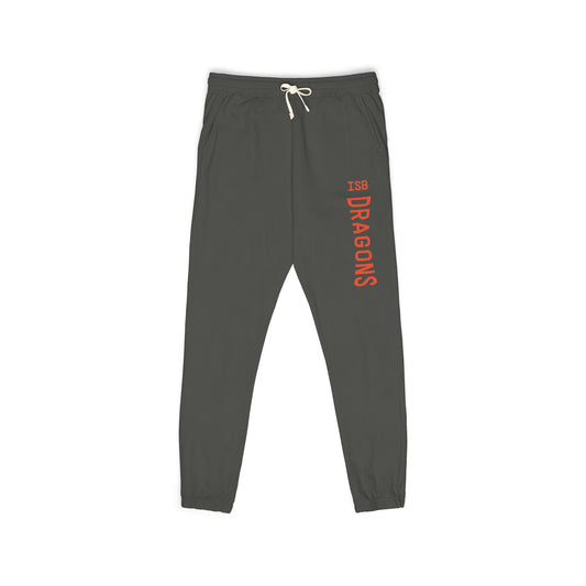 Dragons Vertical Logo Sweatpants — Garment-Dyed Fleece Joggers