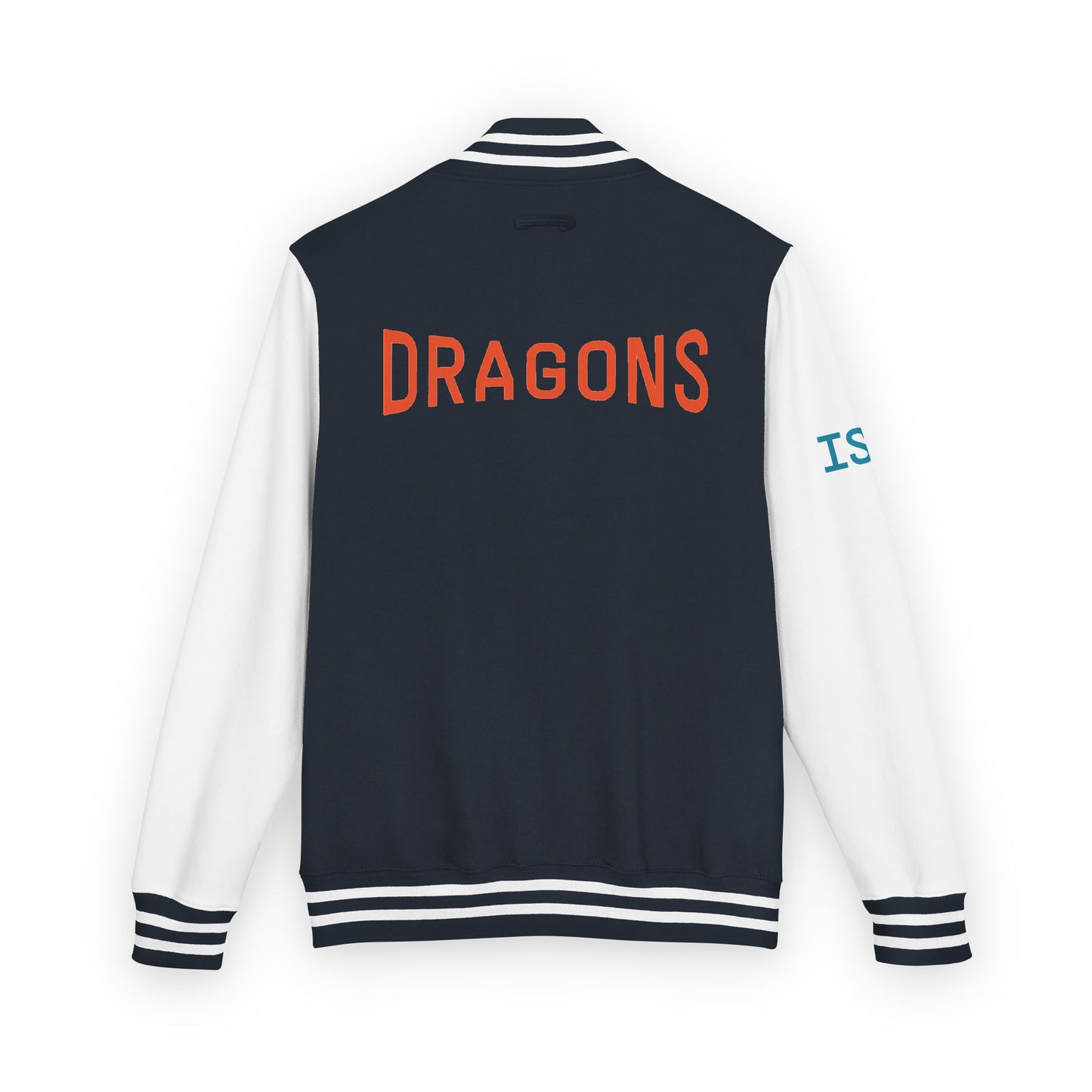 Dragons Letterman Jacket — Vintage School Crest Varsity Jacket