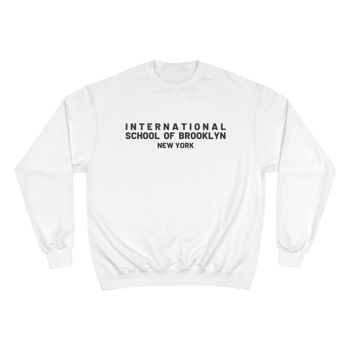 International School of Brooklyn New York Sweatshirt — Black Print