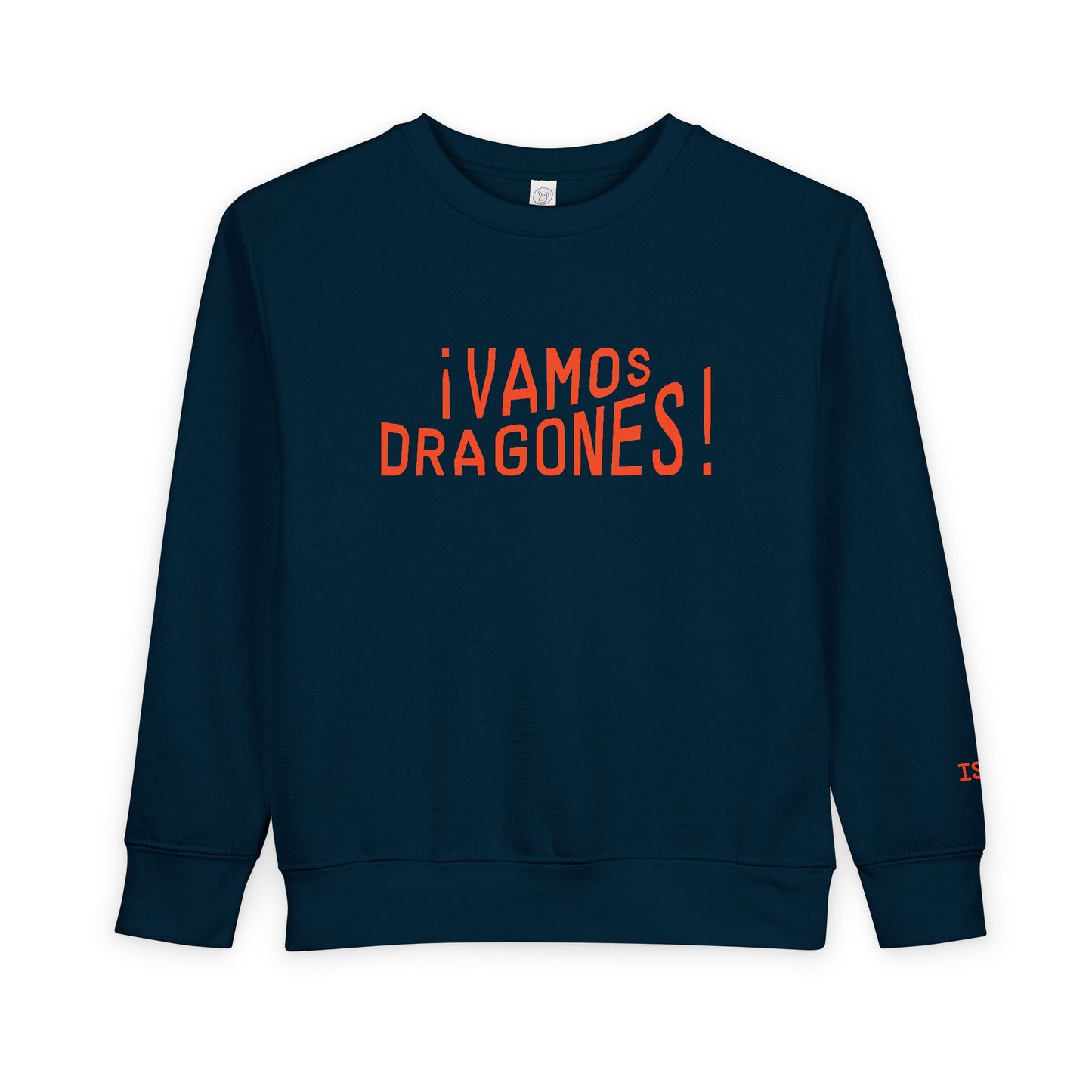 ¡Vamos Dragones! Toddler Sweatshirt — Spanish Team Spirit Kids Crewneck