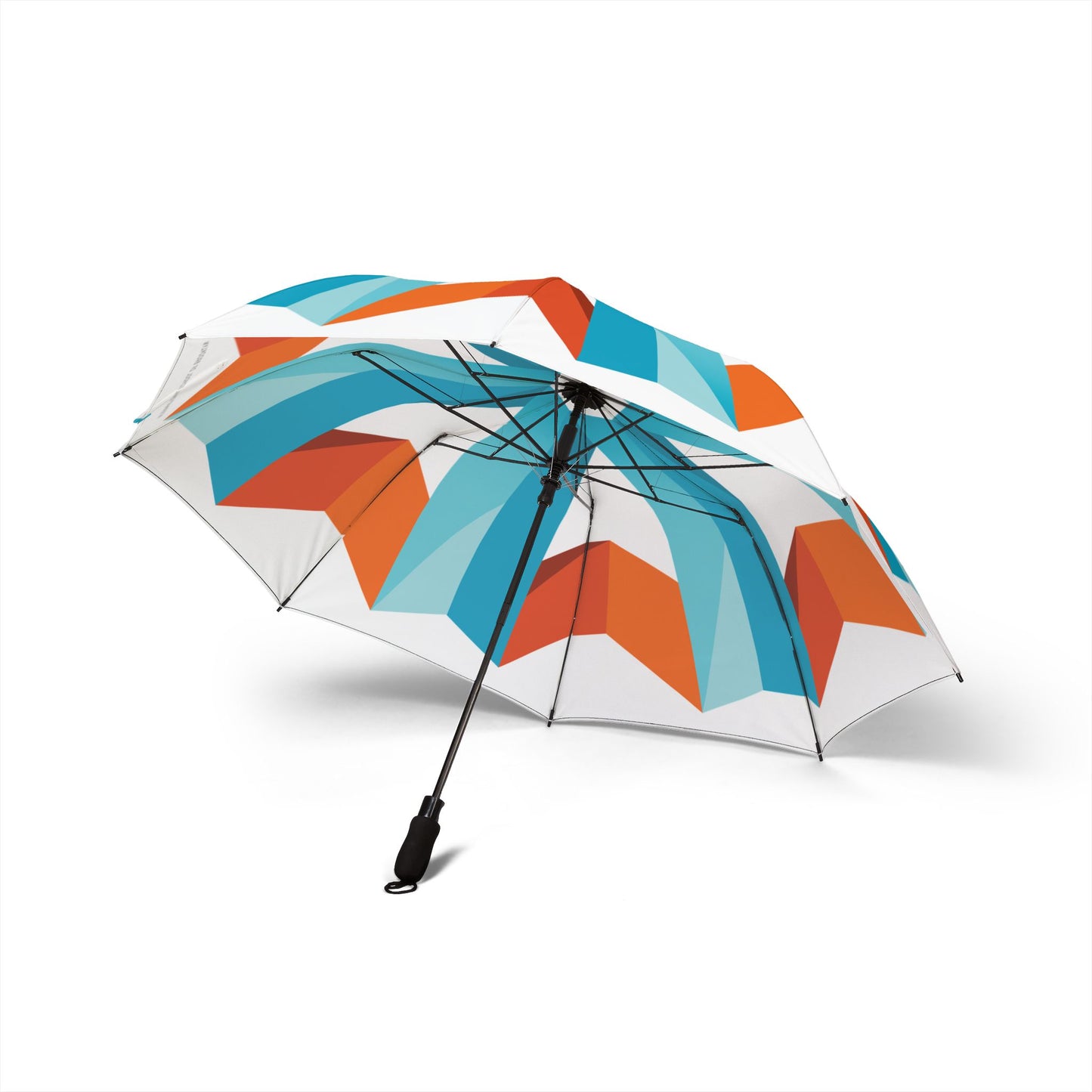 ISB Semi-Automatic Foldable Umbrella (White)