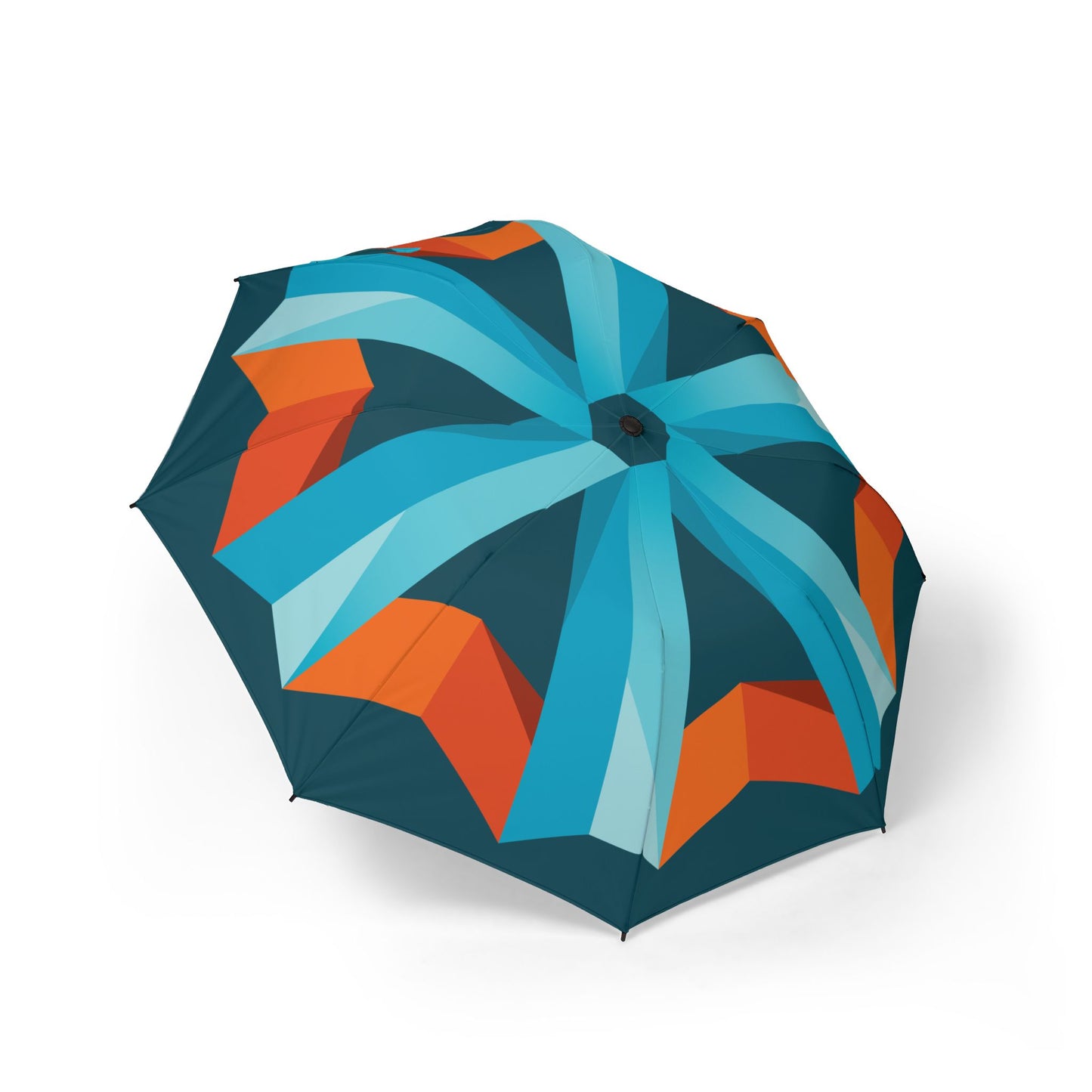 ISB Semi-Automatic Foldable Umbrella (Teal)