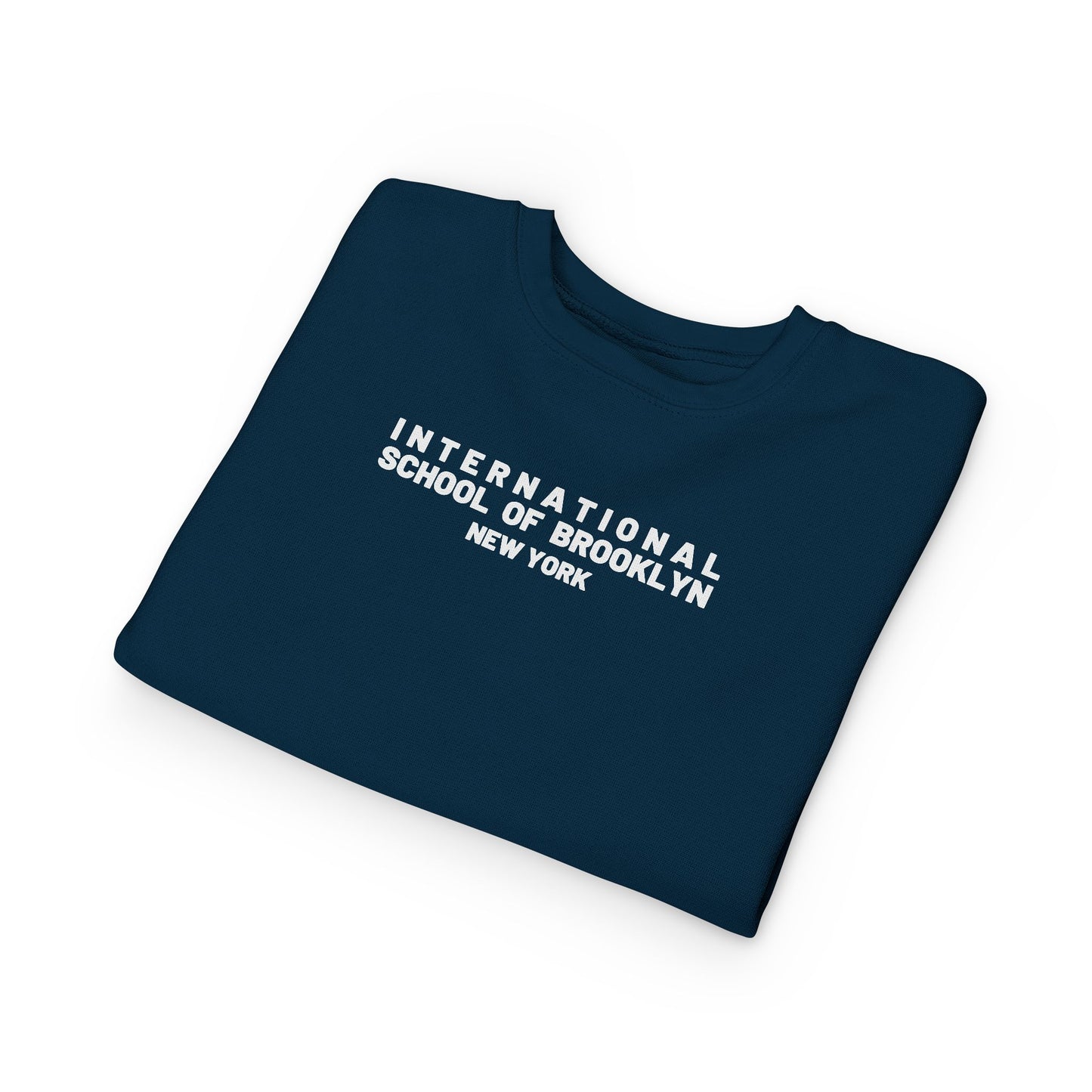 International School of Brooklyn New York Kids Crewneck — Toddler Sweatshirt