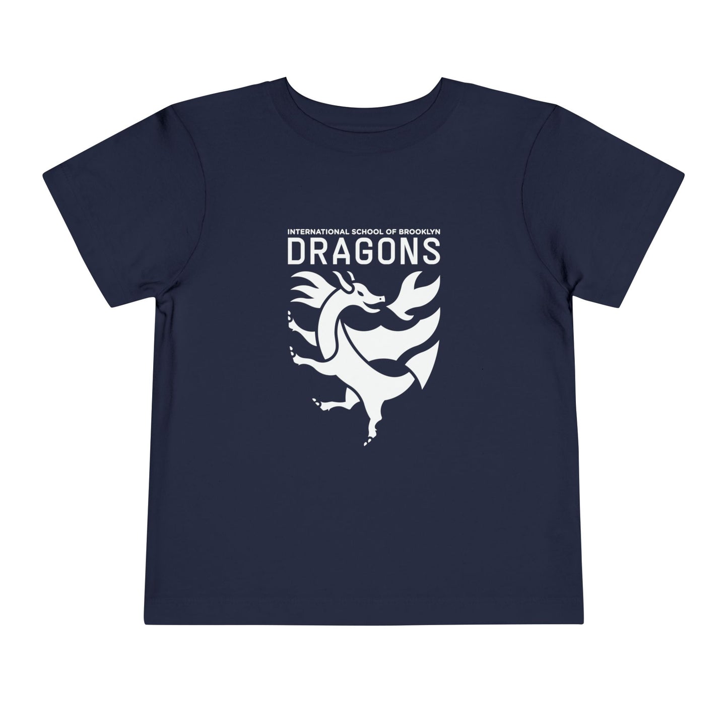 Toddler Tee — "Dragons" Crest Graphic Kids Shirt