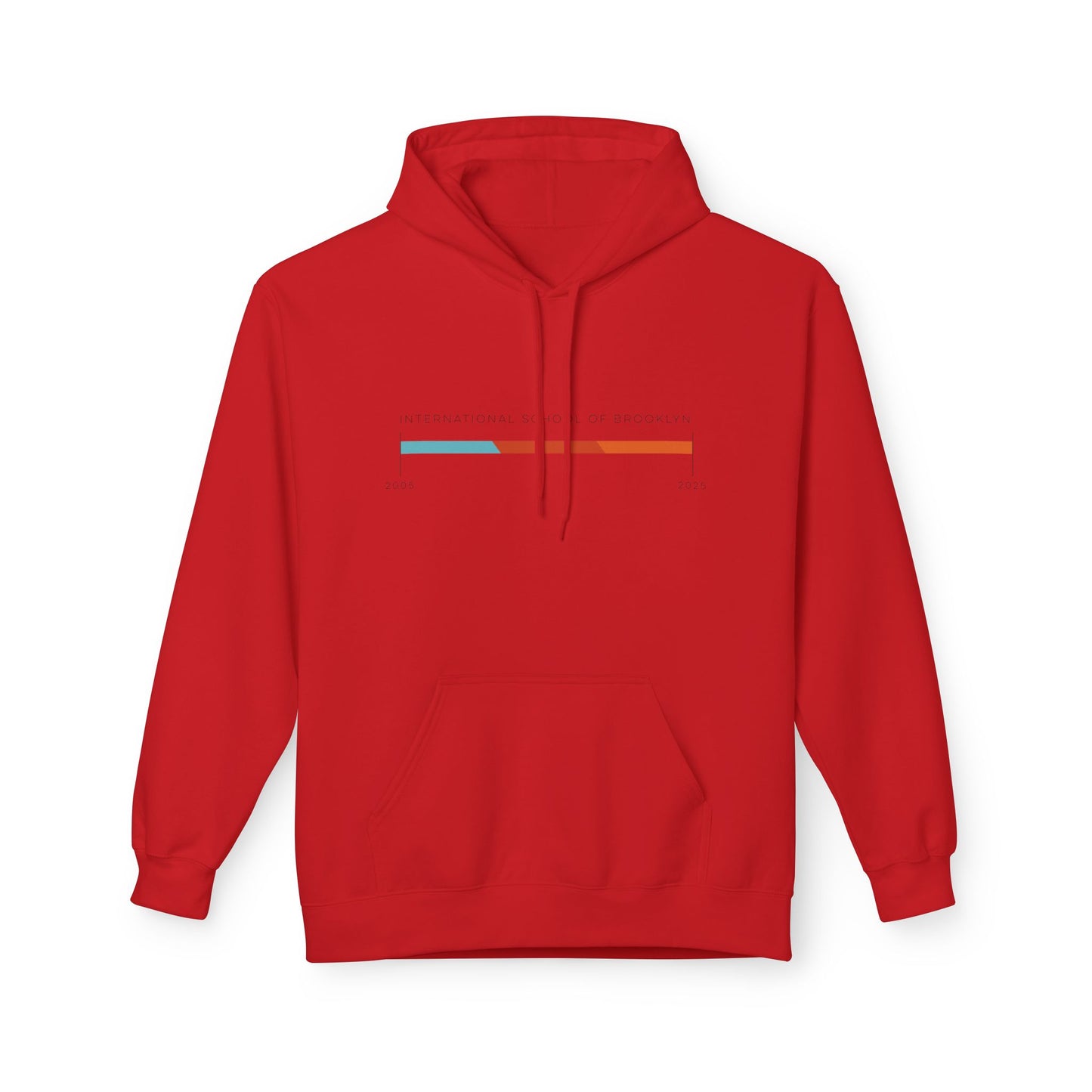 International School of Brooklyn 20th Anniversary Timeline Hoodie