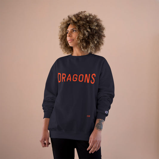 Dragons Champion Sweatshirt — Minimal Retro Team Crewneck