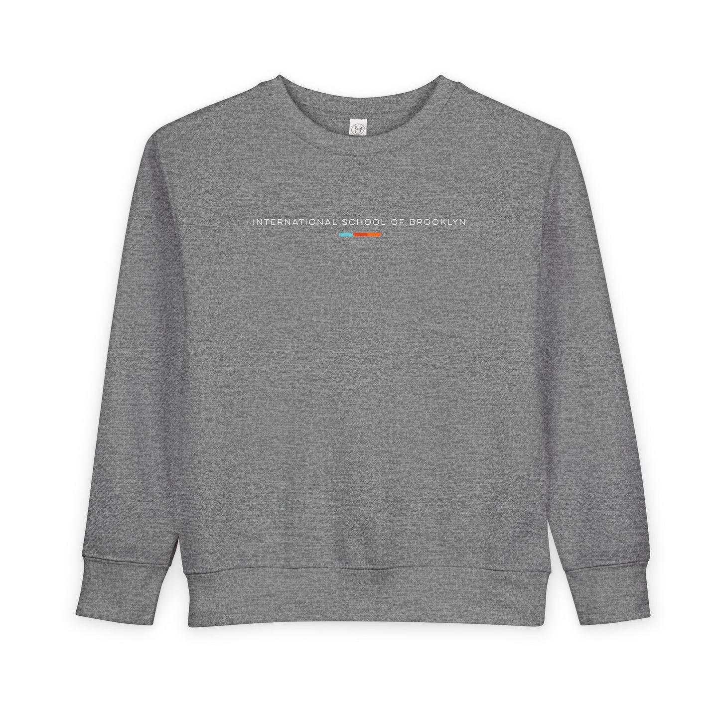 International School of Brooklyn Toddler Sweatshirt (White Lettering)