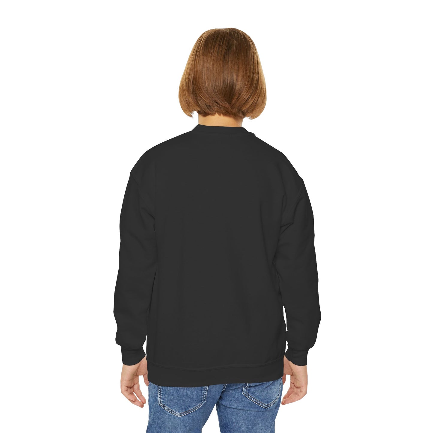 'International School of Brooklyn, New York' Logo — Youth Crewneck Sweatshirt