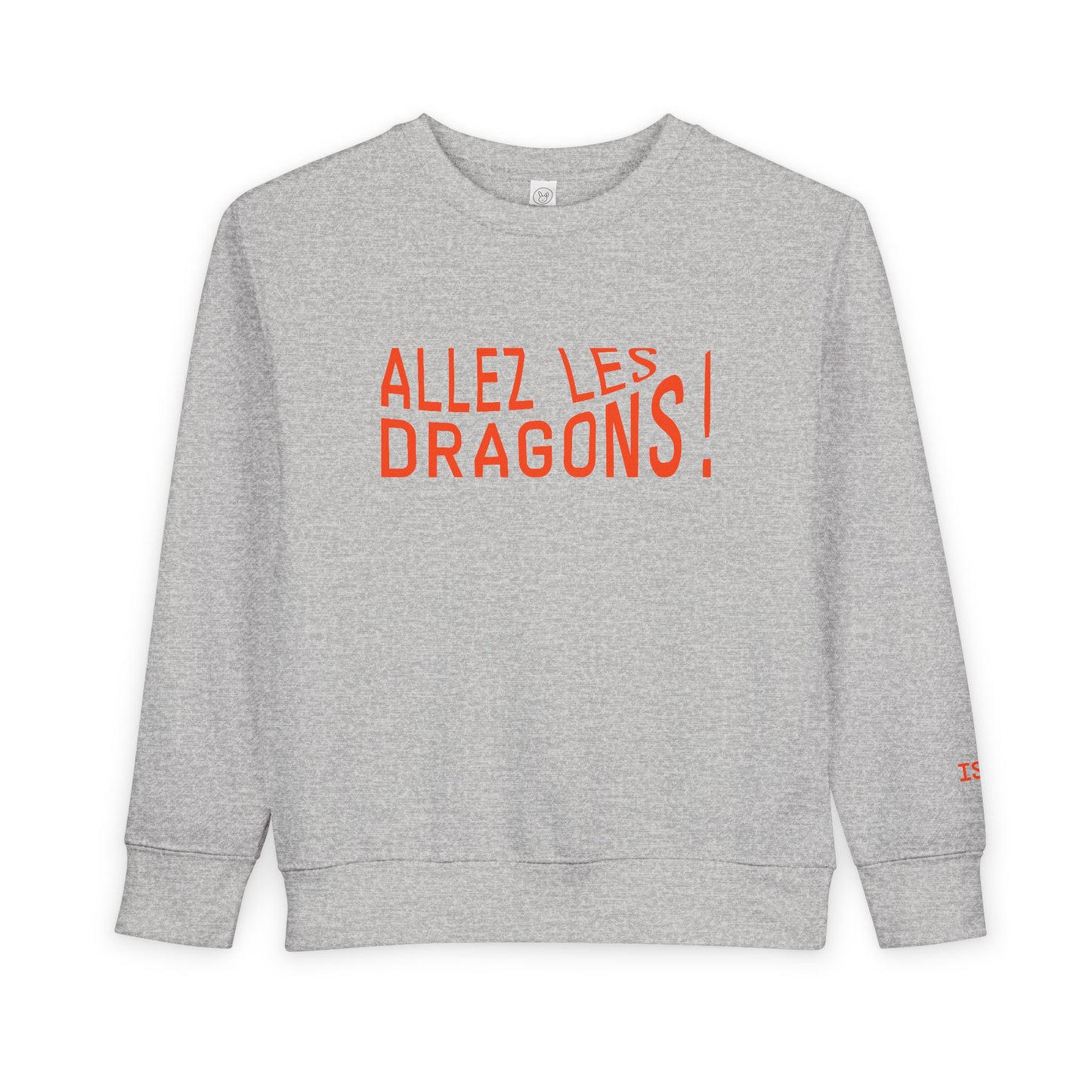 "Allez Les Dragons!" Toddler Sweatshirt - Cheer Sweatshirt for Kids