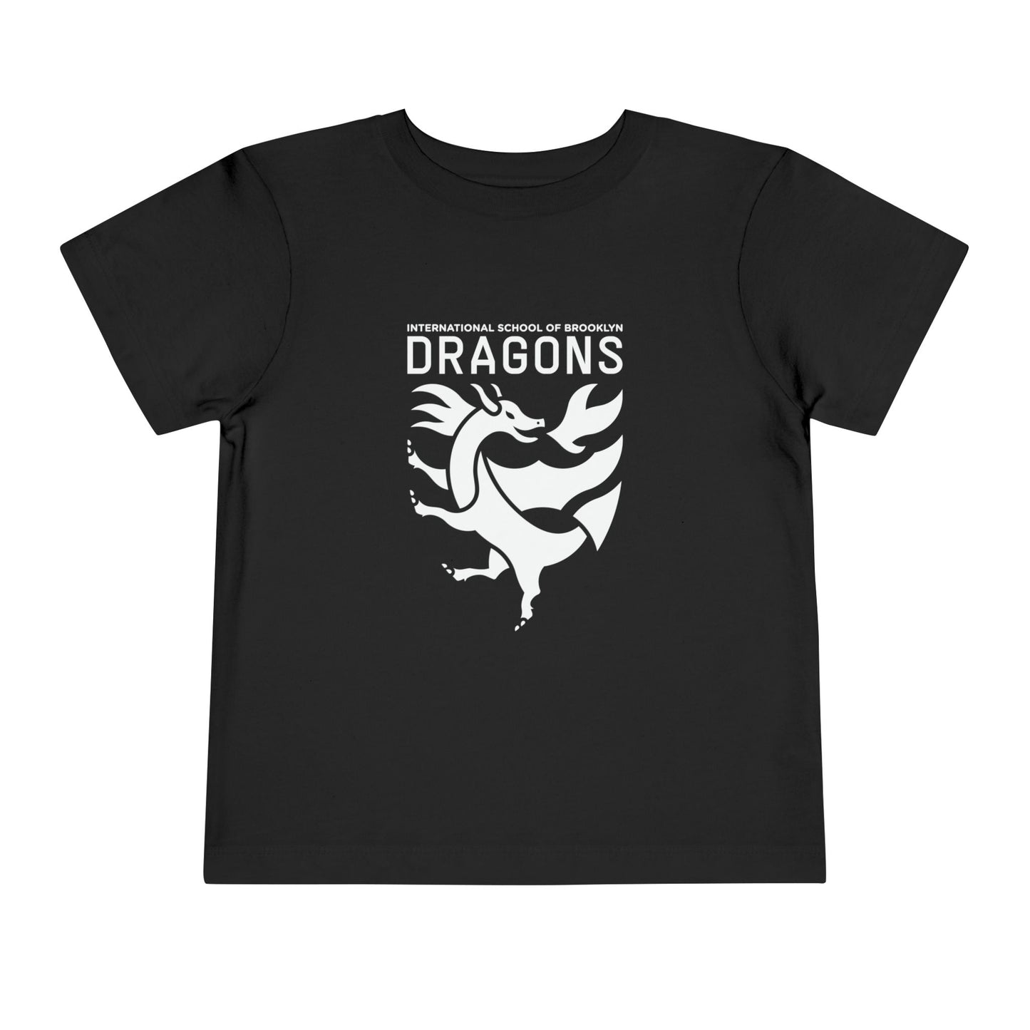 Toddler Tee — "Dragons" Crest Graphic Kids Shirt