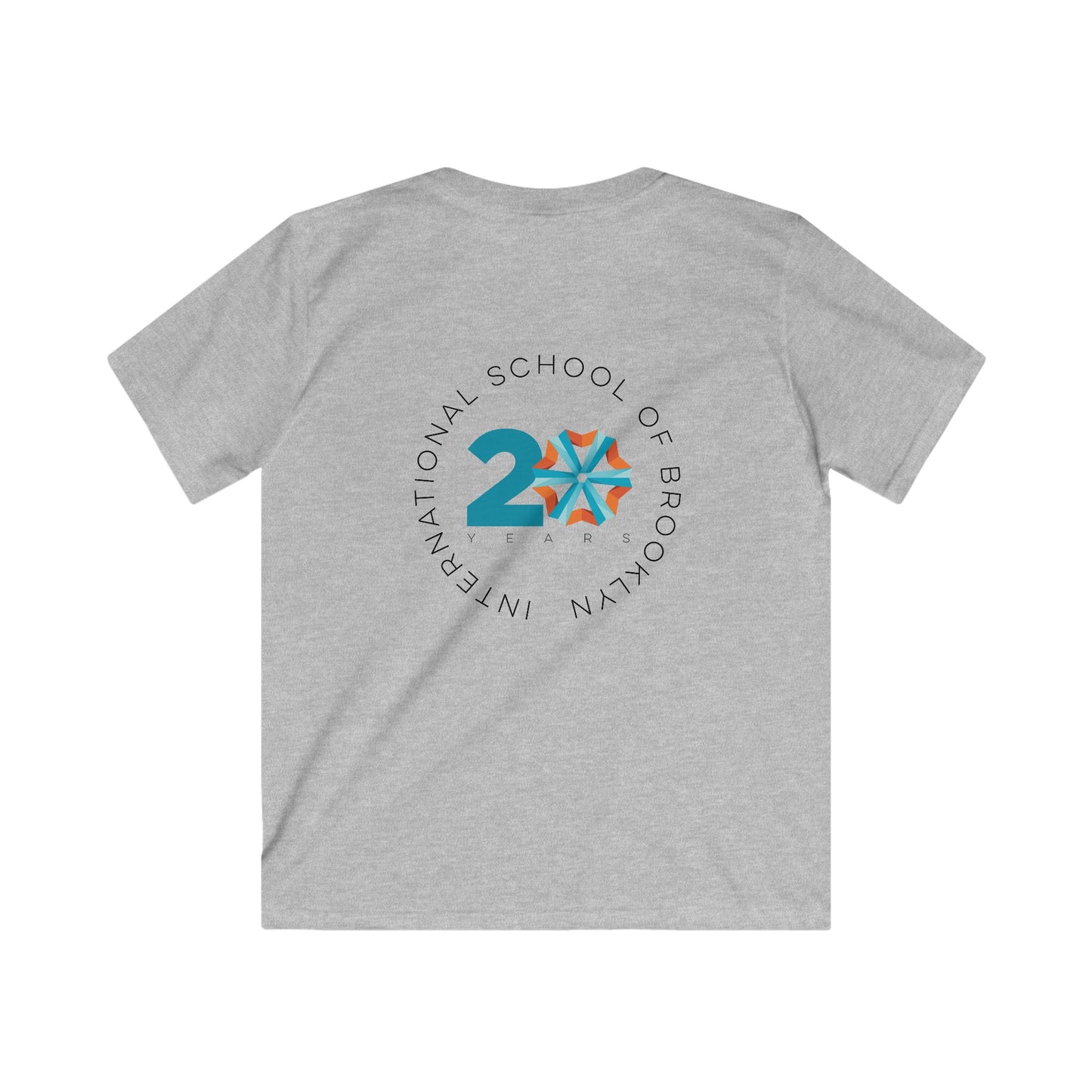 Kids Softstyle Tee - 20 Years International School Celebration Shirt