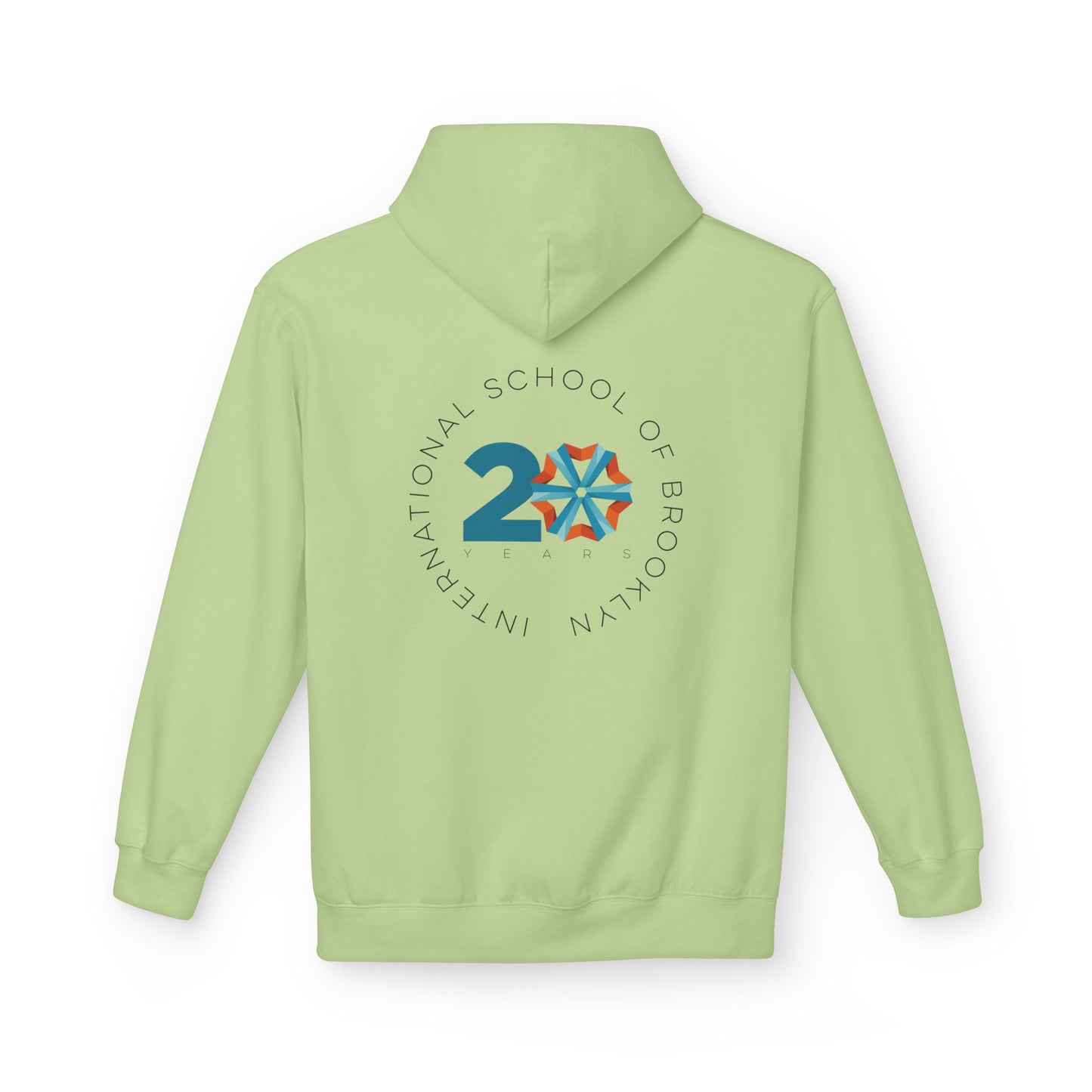 International School of Brooklyn 20th Anniversary Timeline Hoodie