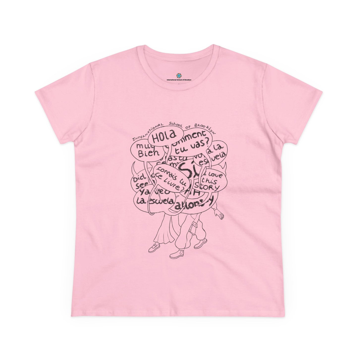 Long Walk Women's Midweight Cotton Tee