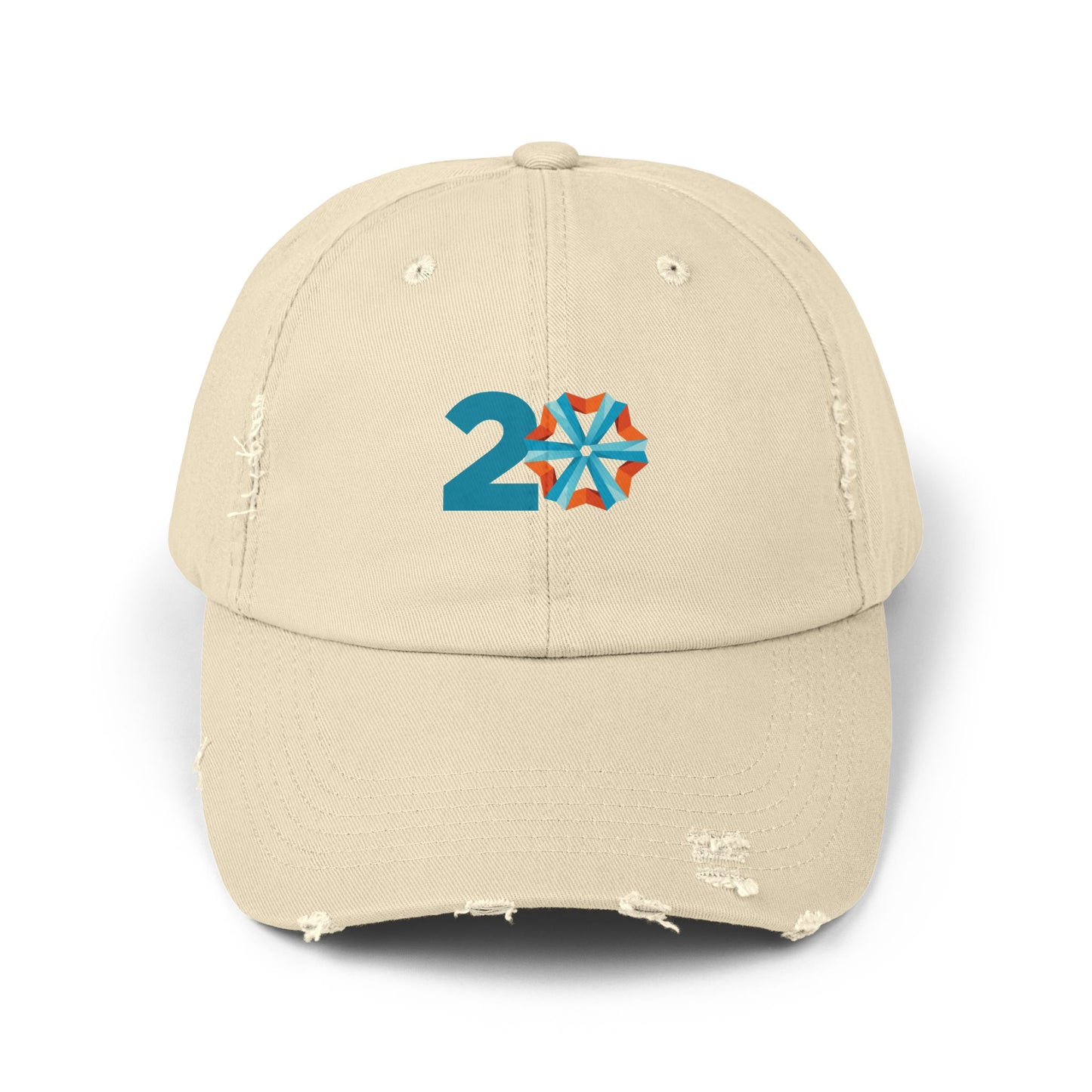 ISB 20th Celebration Unisex Distressed Cap