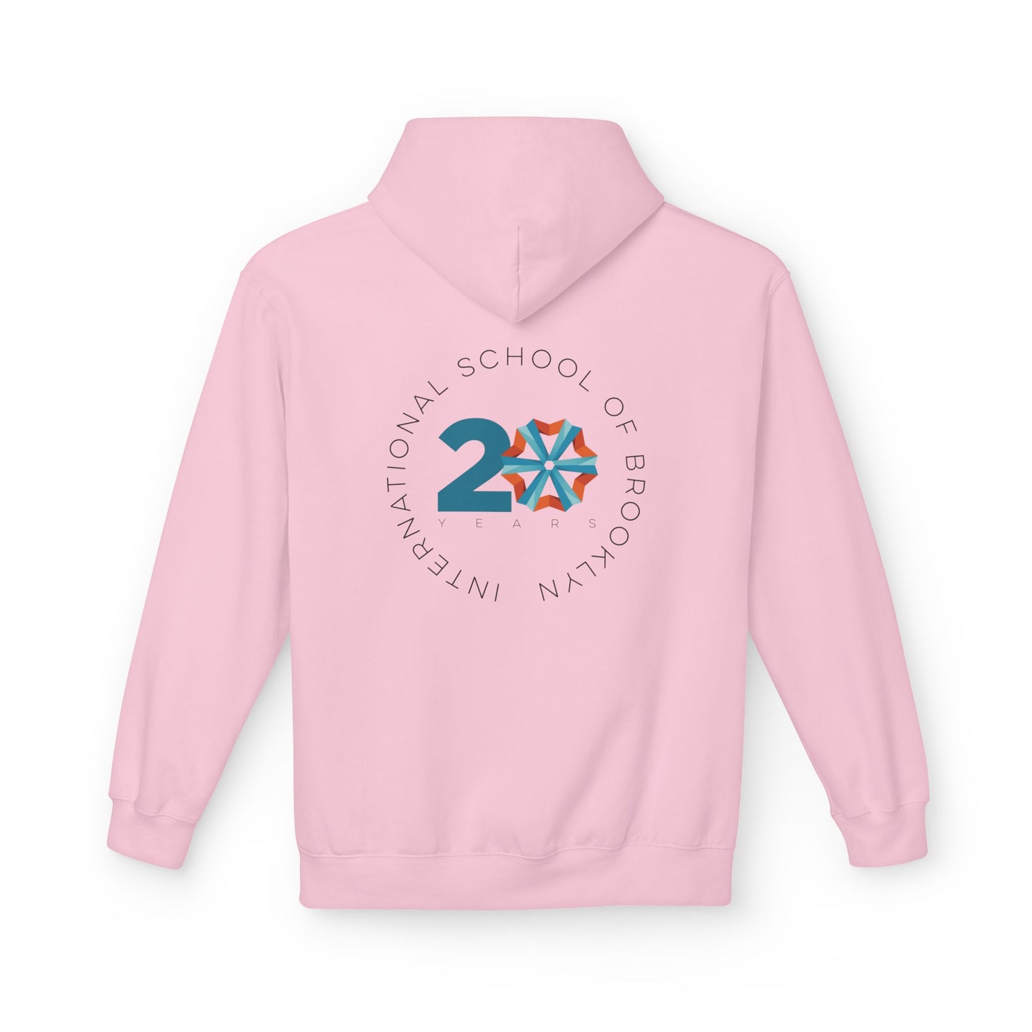 International School of Brooklyn 20th Anniversary Timeline Hoodie