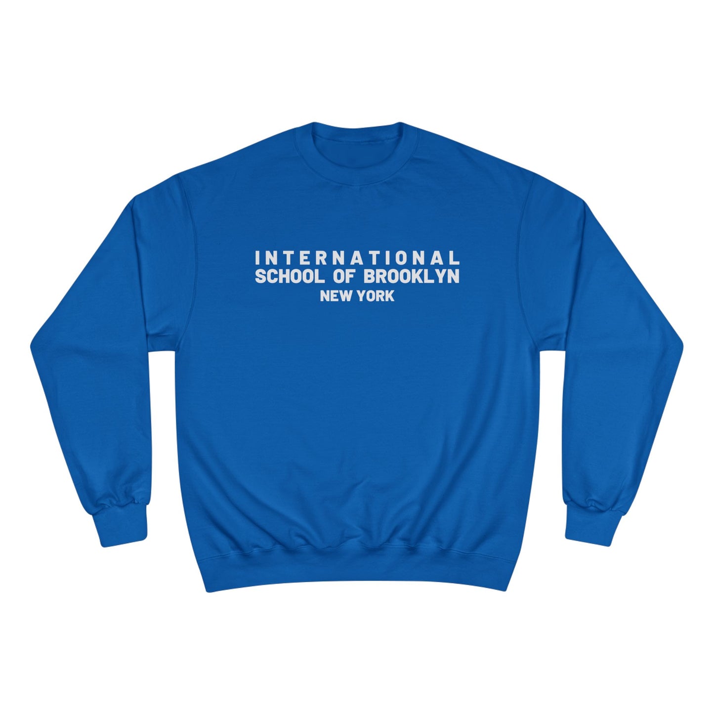International School of Brooklyn New York Champion Sweatshirt — Vintage Collegiate Crewneck (New York)