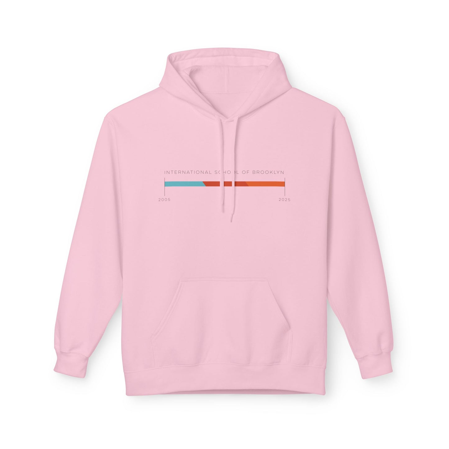 International School of Brooklyn 20th Anniversary Timeline Hoodie