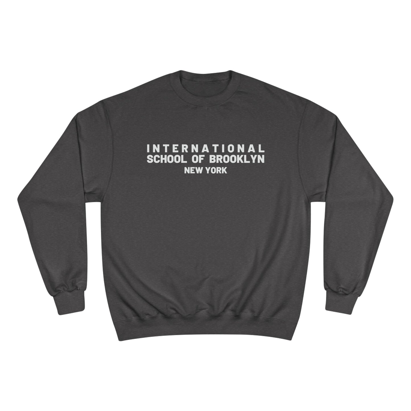 International School of Brooklyn New York Champion Sweatshirt — Vintage Collegiate Crewneck (New York)
