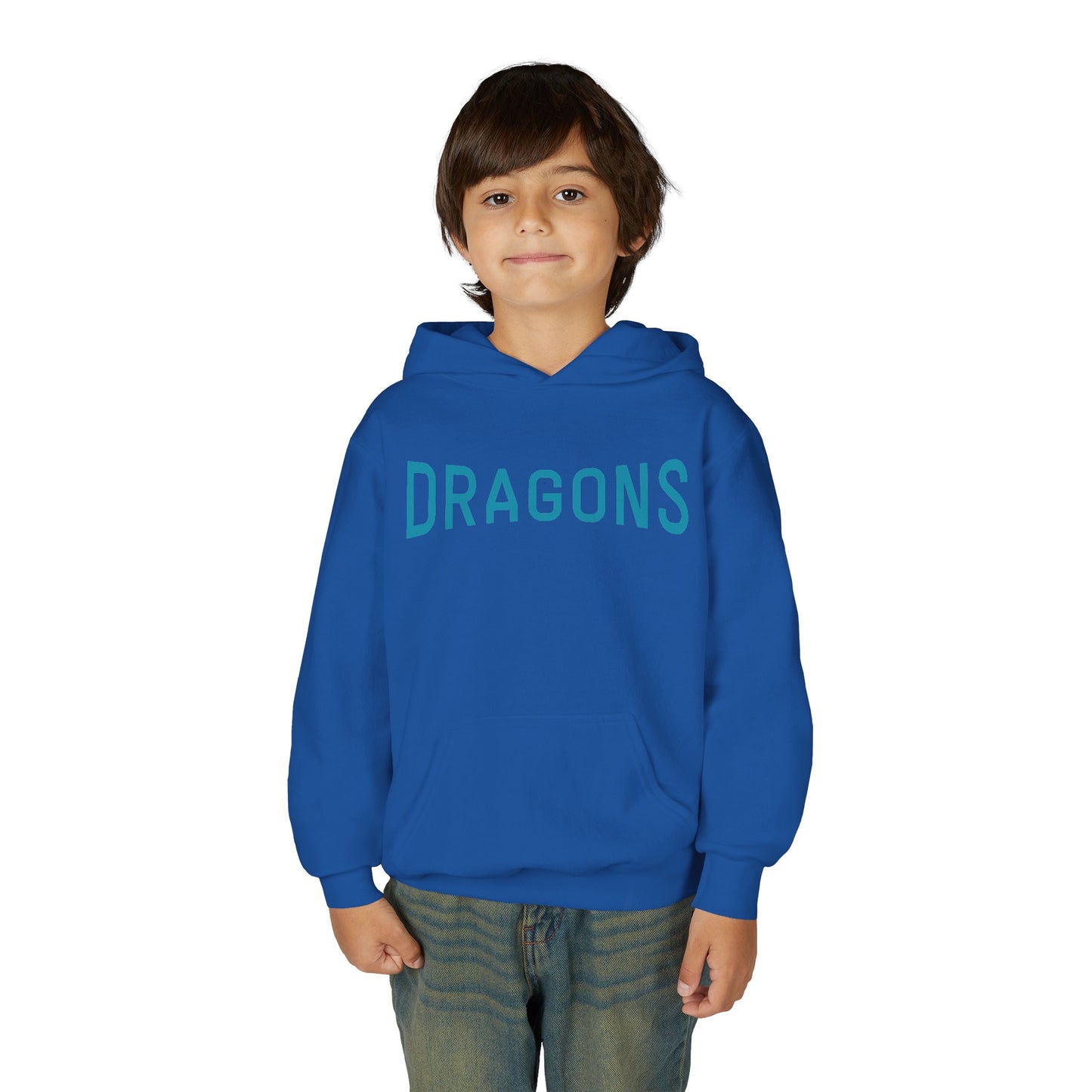 Dragons Youth Heavy Blend Hooded Sweatshirt