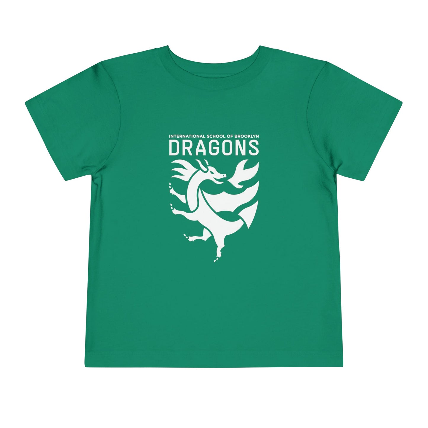 Toddler Tee — "Dragons" Crest Graphic Kids Shirt
