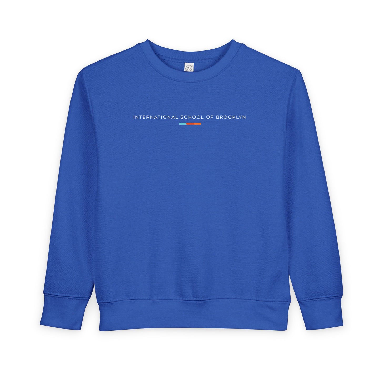 International School of Brooklyn Toddler Sweatshirt (White Lettering)