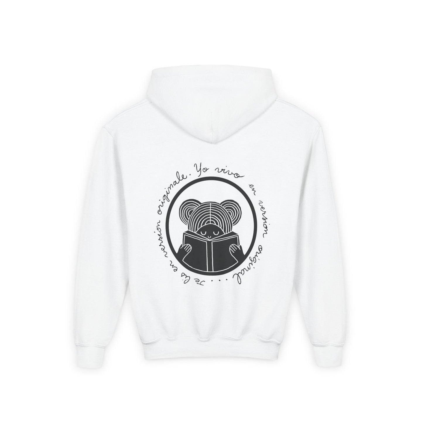 Lost in a Book Youth Heavy Blend Hooded Sweatshirt