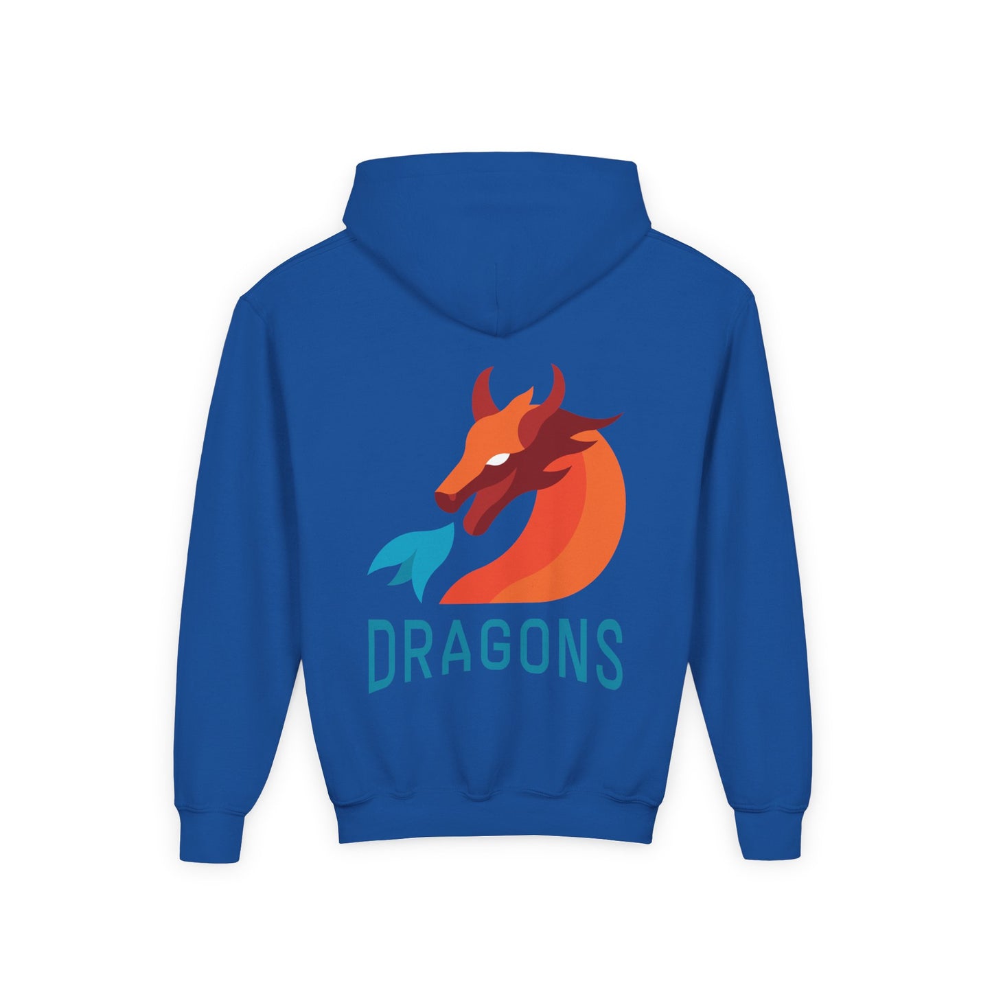 Youth Dragons Hoodie — Kids Dragon Logo Pullover