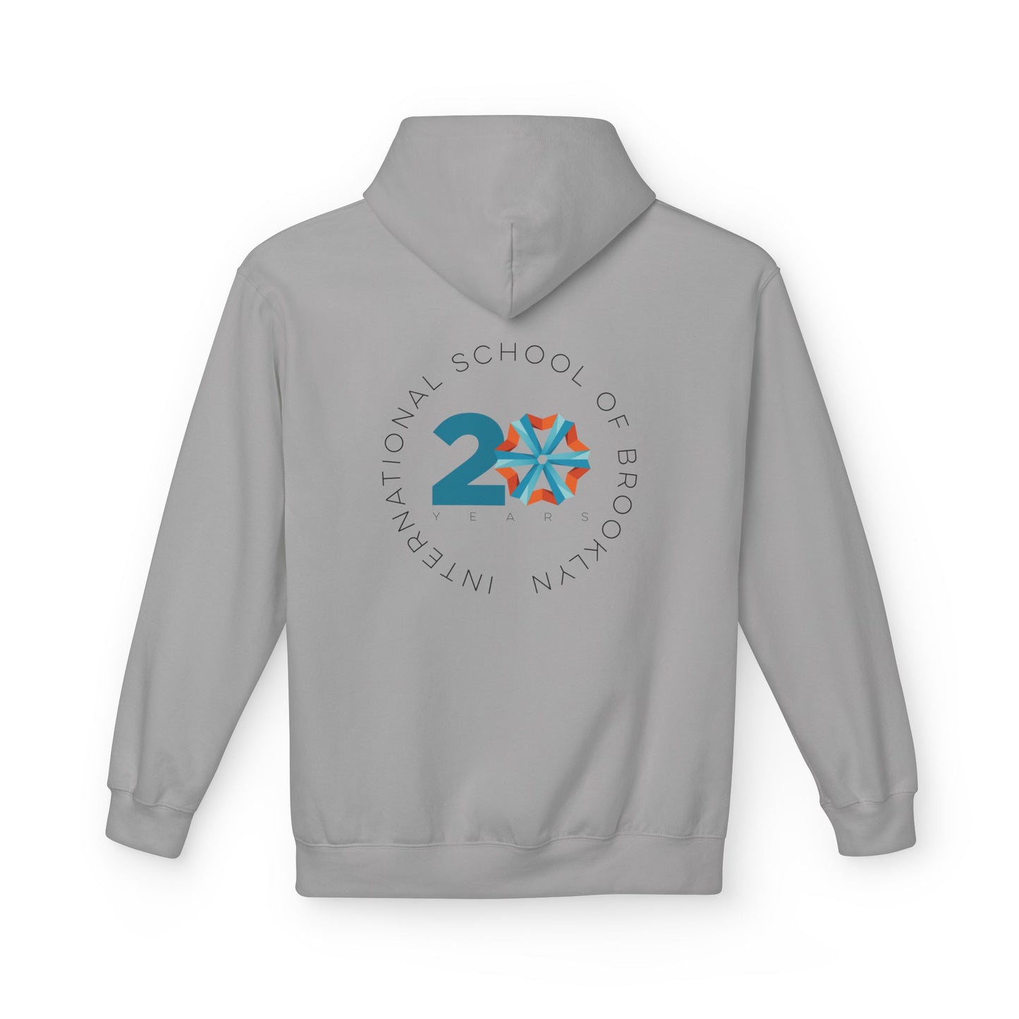 International School of Brooklyn 20th Anniversary Timeline Hoodie