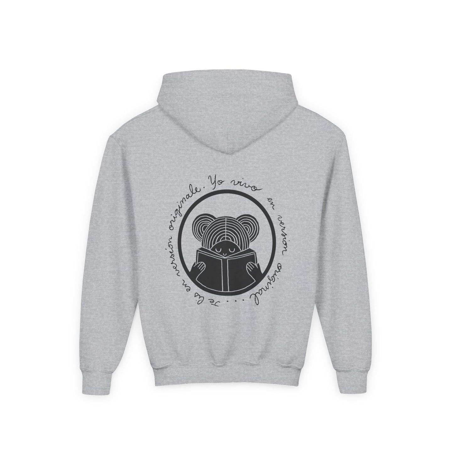 Lost in a Book Youth Heavy Blend Hooded Sweatshirt