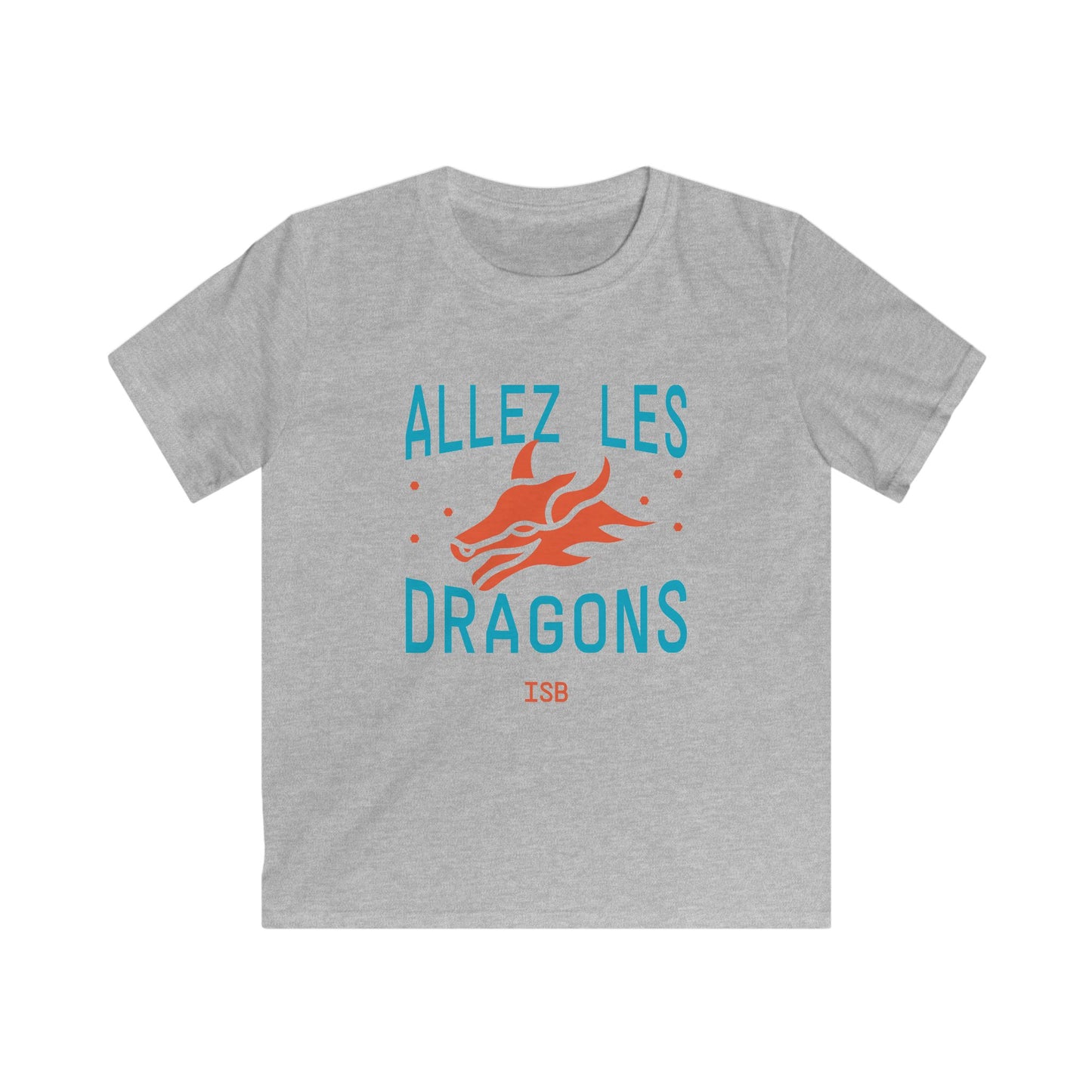 Allez Les Dragons Kids Tee — French Dragon Team Shirt for Kids