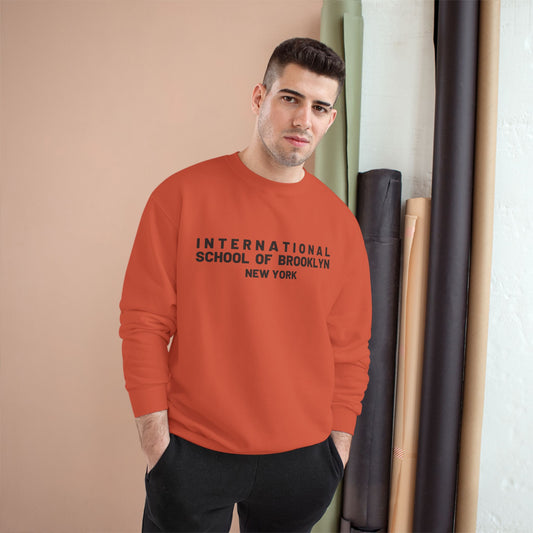 International School of Brooklyn New York Sweatshirt — Black Print