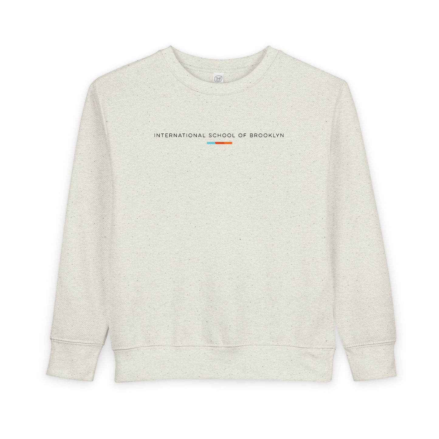 International School of Brooklyn Toddler Sweatshirt (Black Lettering)