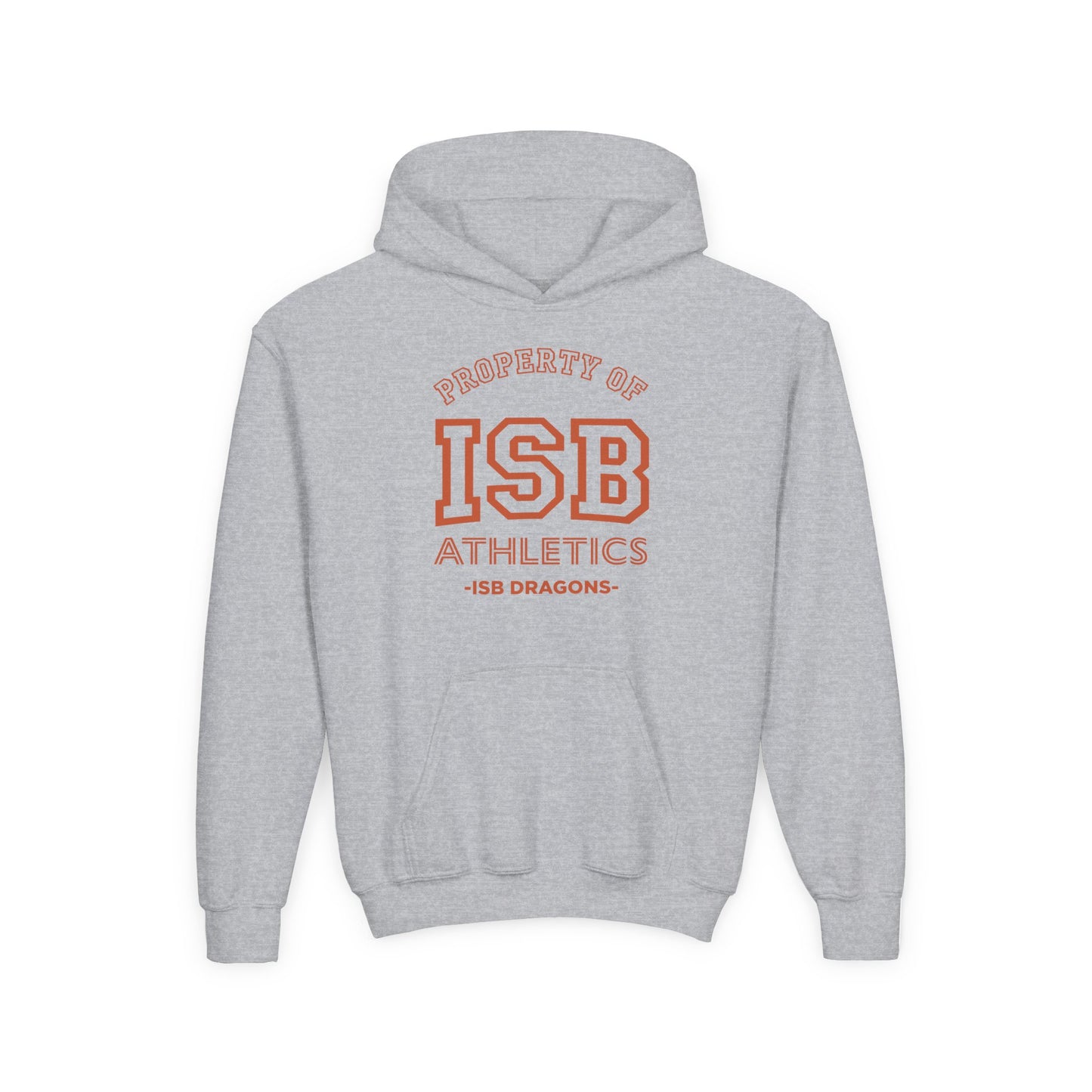 ISB Athletics Youth Heavy Blend Hooded Sweatshirt