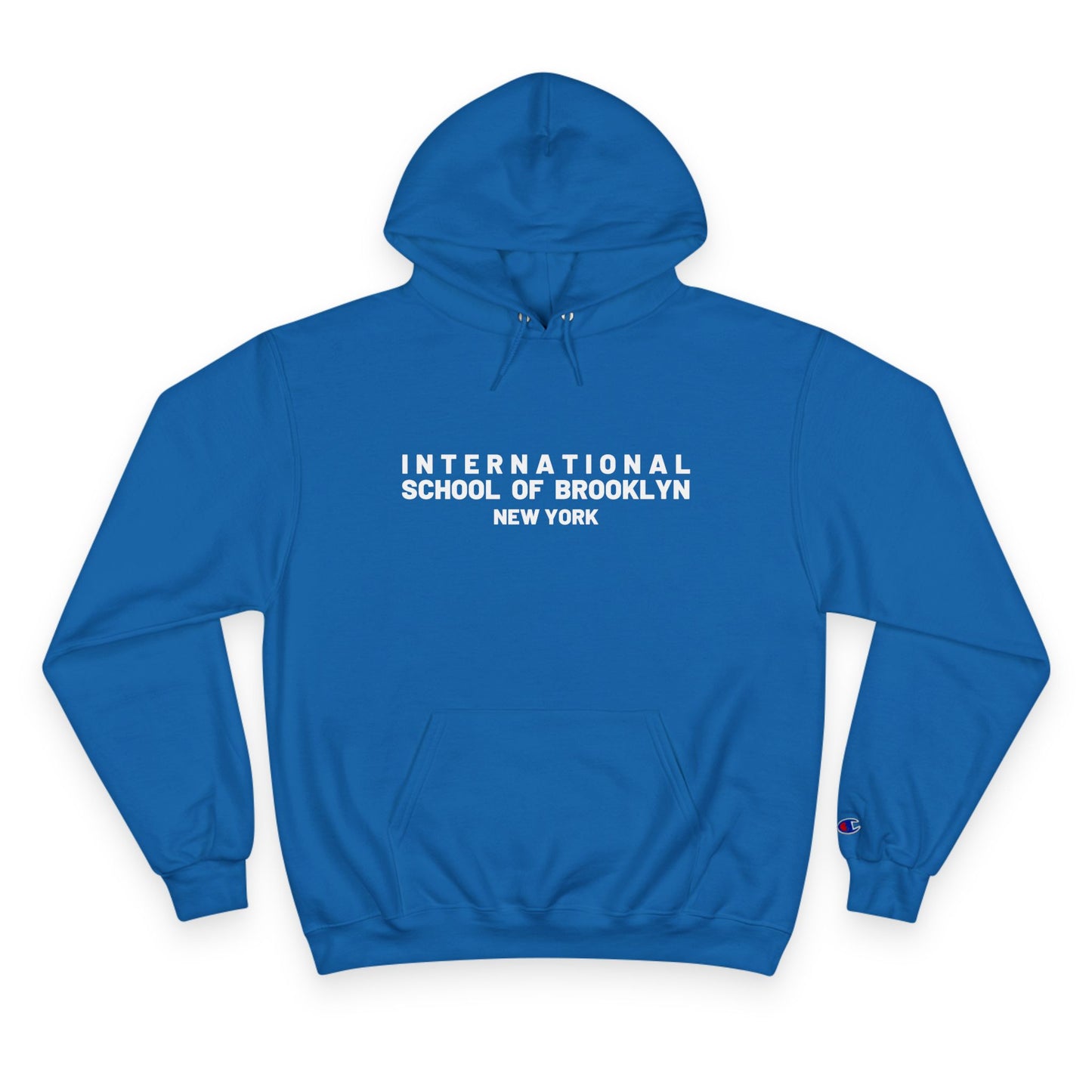 International School of Brooklyn Hoodie — New York Champion-Style Pullover