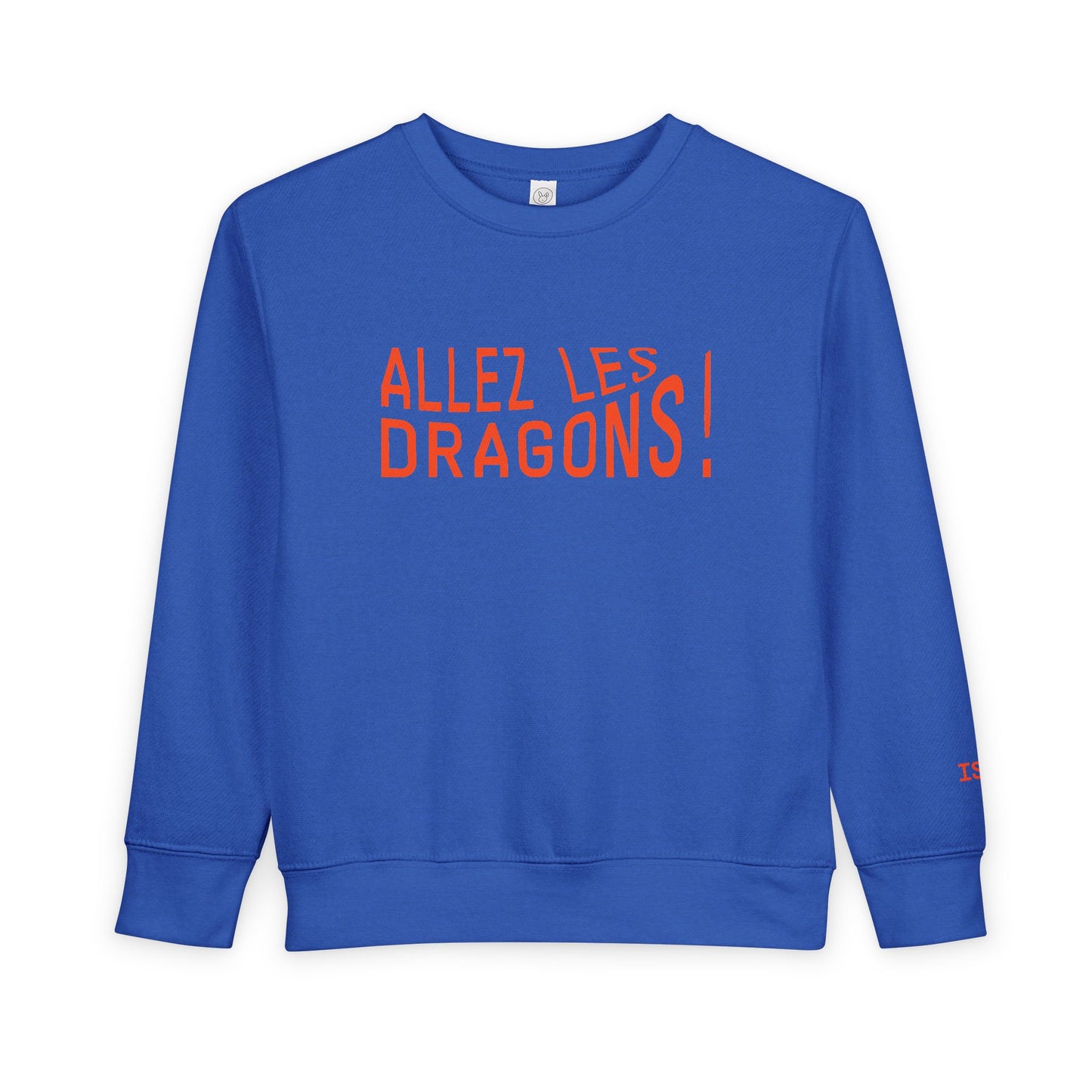"Allez Les Dragons!" Toddler Sweatshirt - Cheer Sweatshirt for Kids