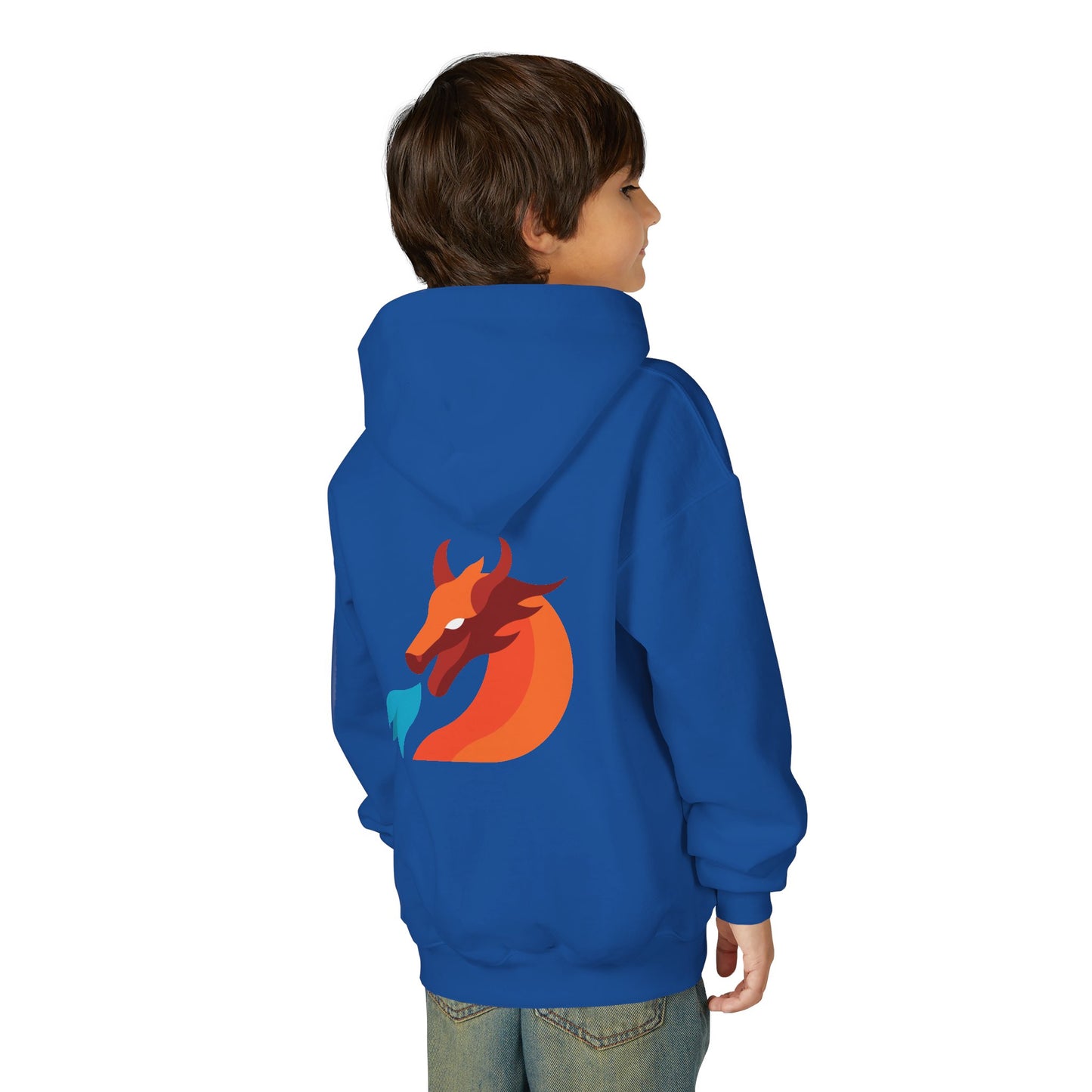Dragons Youth Heavy Blend Hooded Sweatshirt