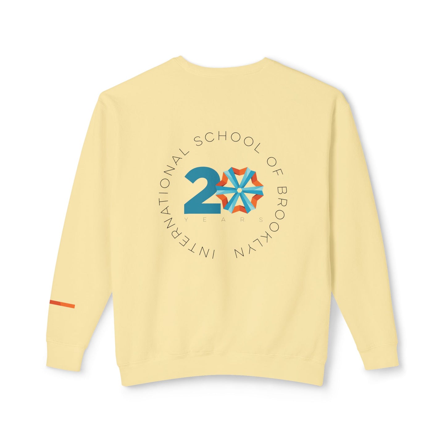 ISB 20th Celebration Unisex Lightweight Crewneck Sweatshirt